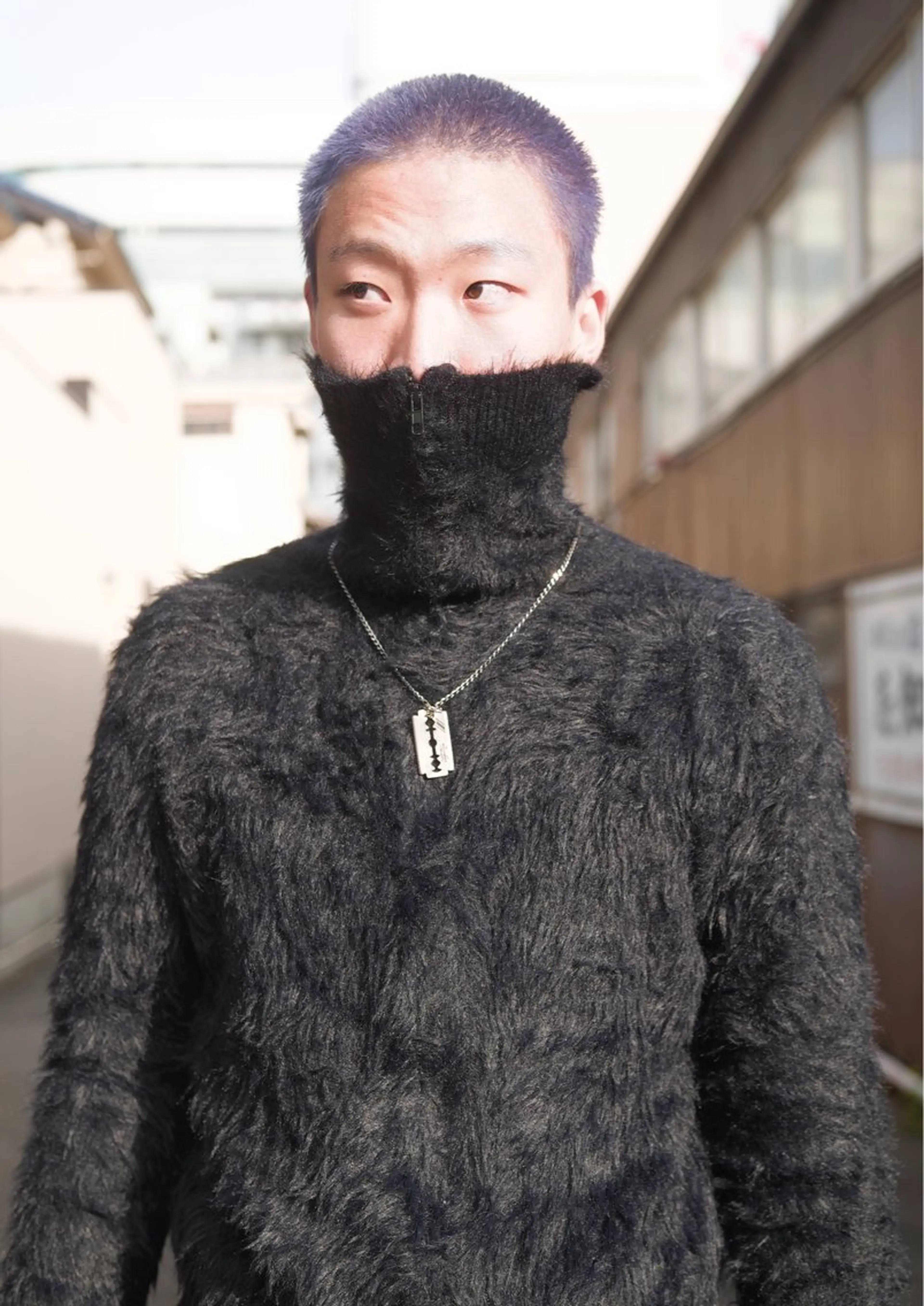 ショート カラー メンズ sole所属・mitsuki 名古屋/栄のヘアスタイル