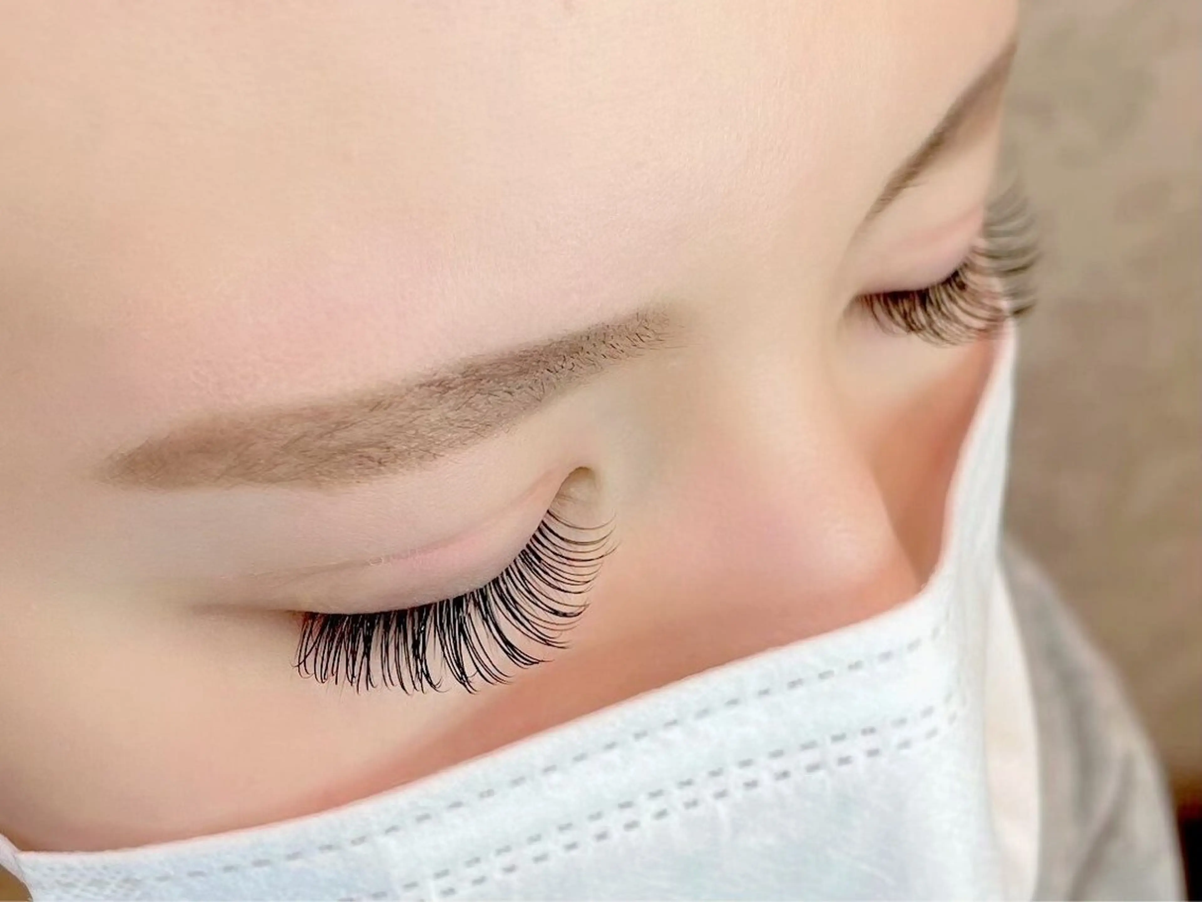 持続力ＵＰ&低刺激【LED】オフ込☆フラットラッシュ80本の写真