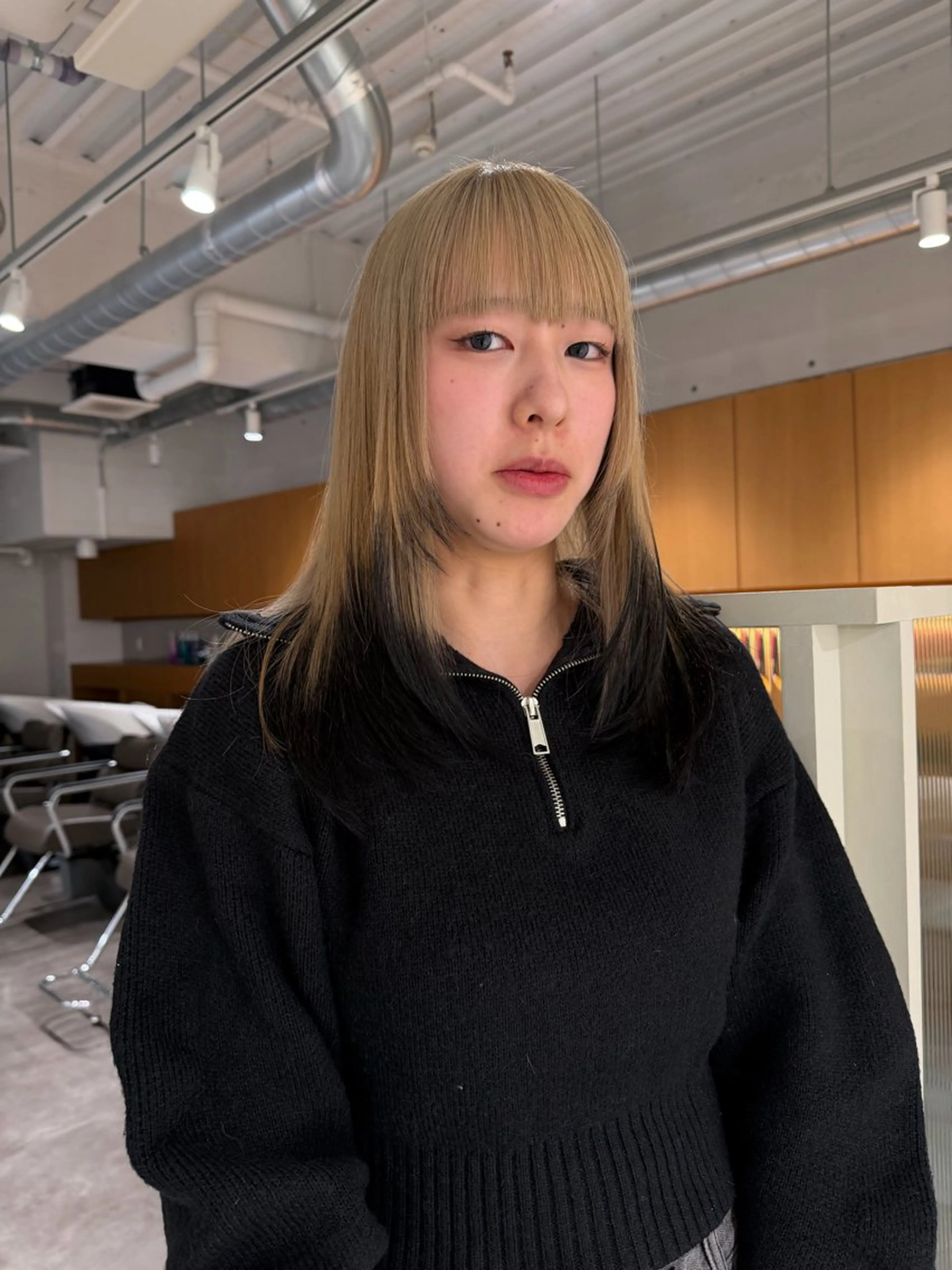 ロング カラー ヘアカラー ショート/ボブ /綾華のヘアスタイル