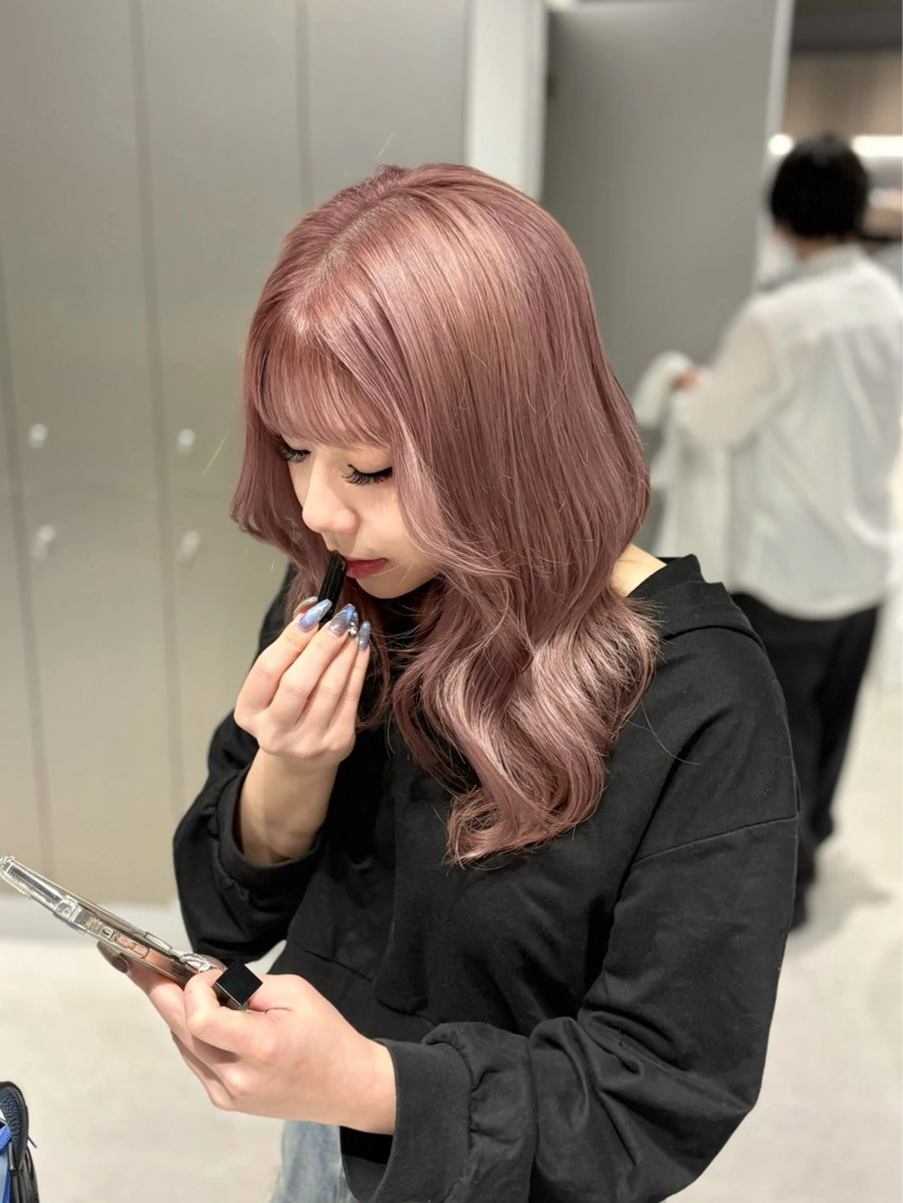 ロング カラー ユウカ 千葉駅 @lei_yuukaのヘアスタイル