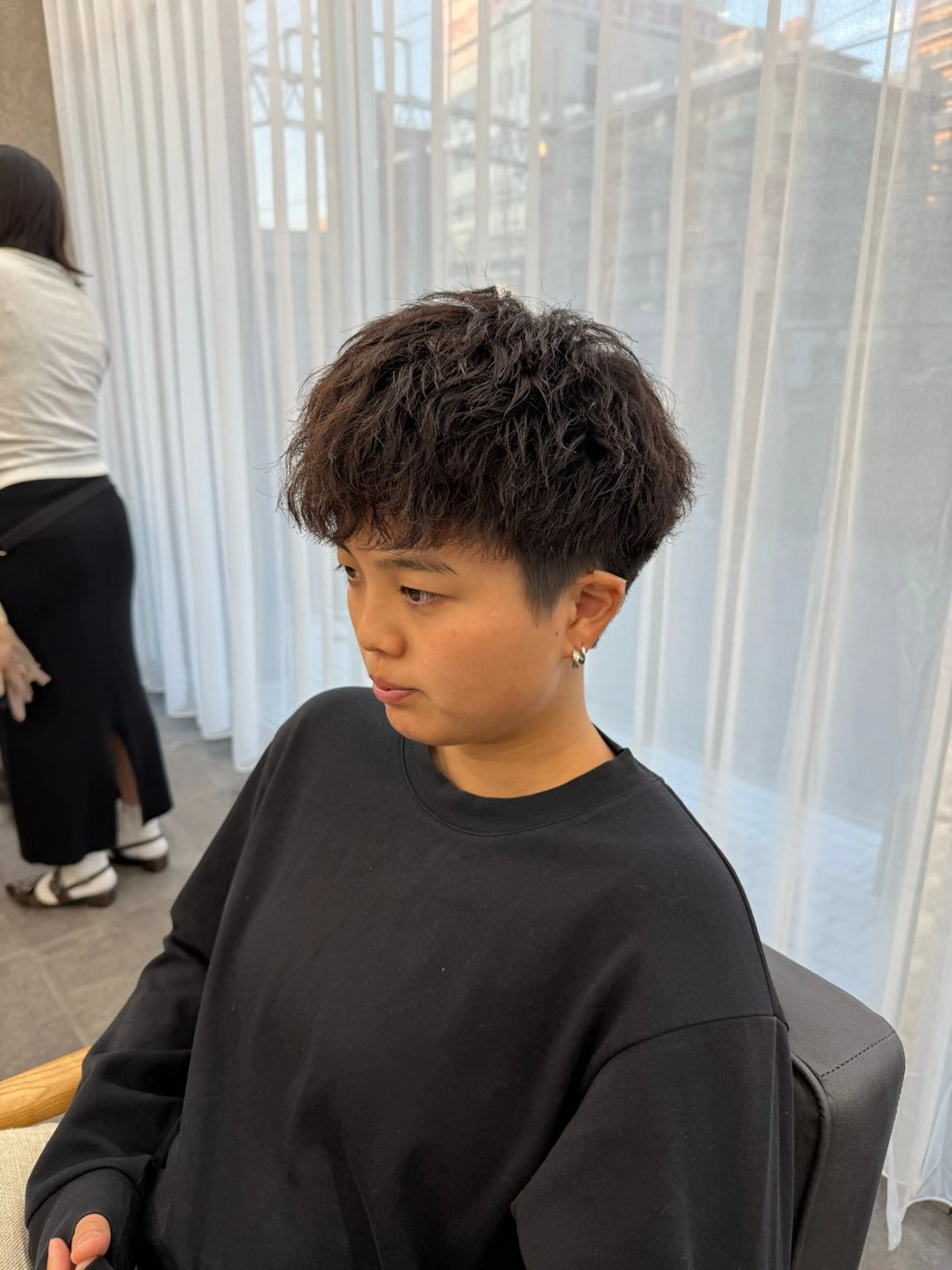 パーマ メンズ カット パーマ  ︎︎ 楓のヘアスタイル