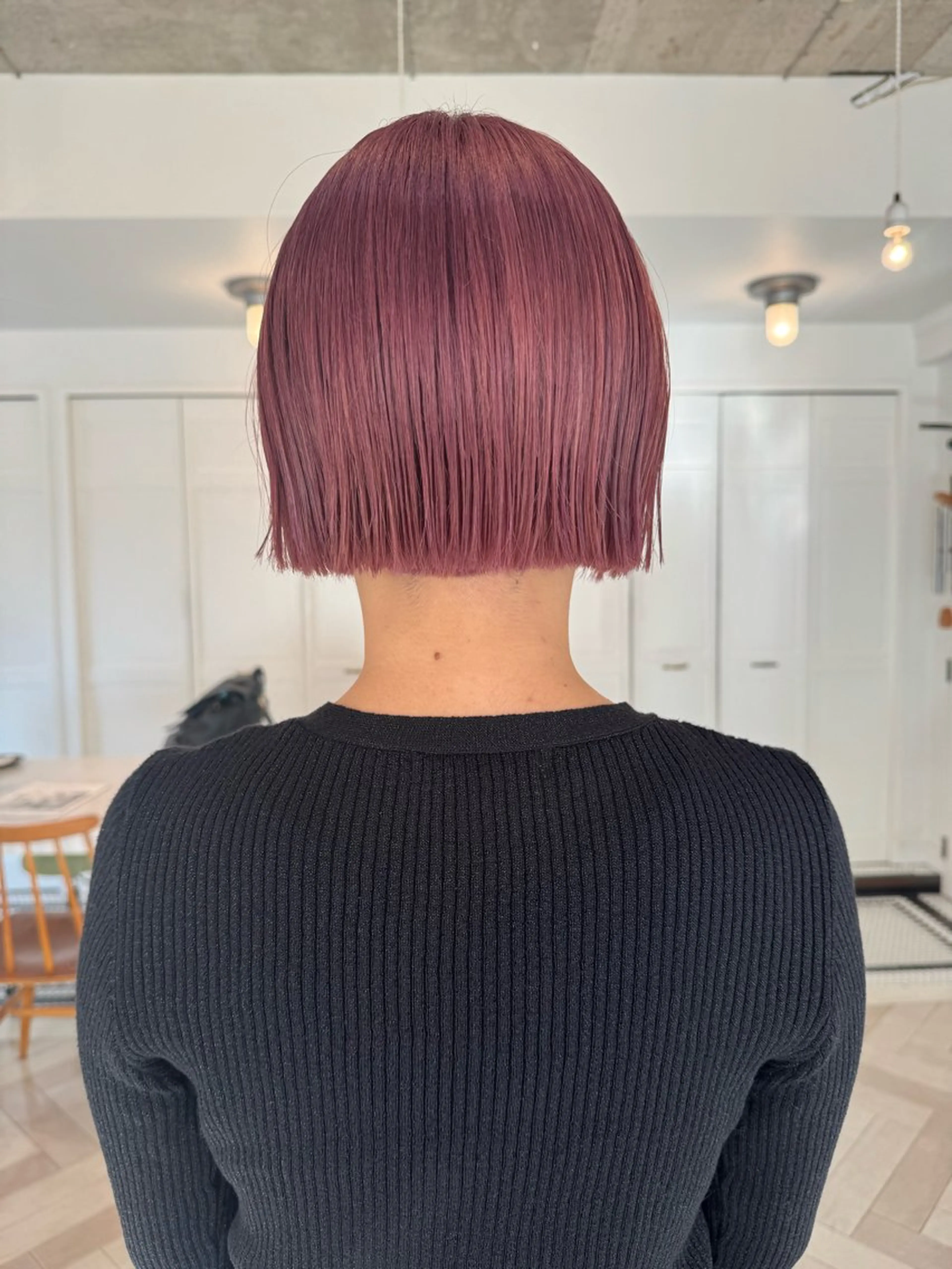 カラー ヘアカラー ブリーチカラー🎀 韓国風/寺門美優のヘアスタイル