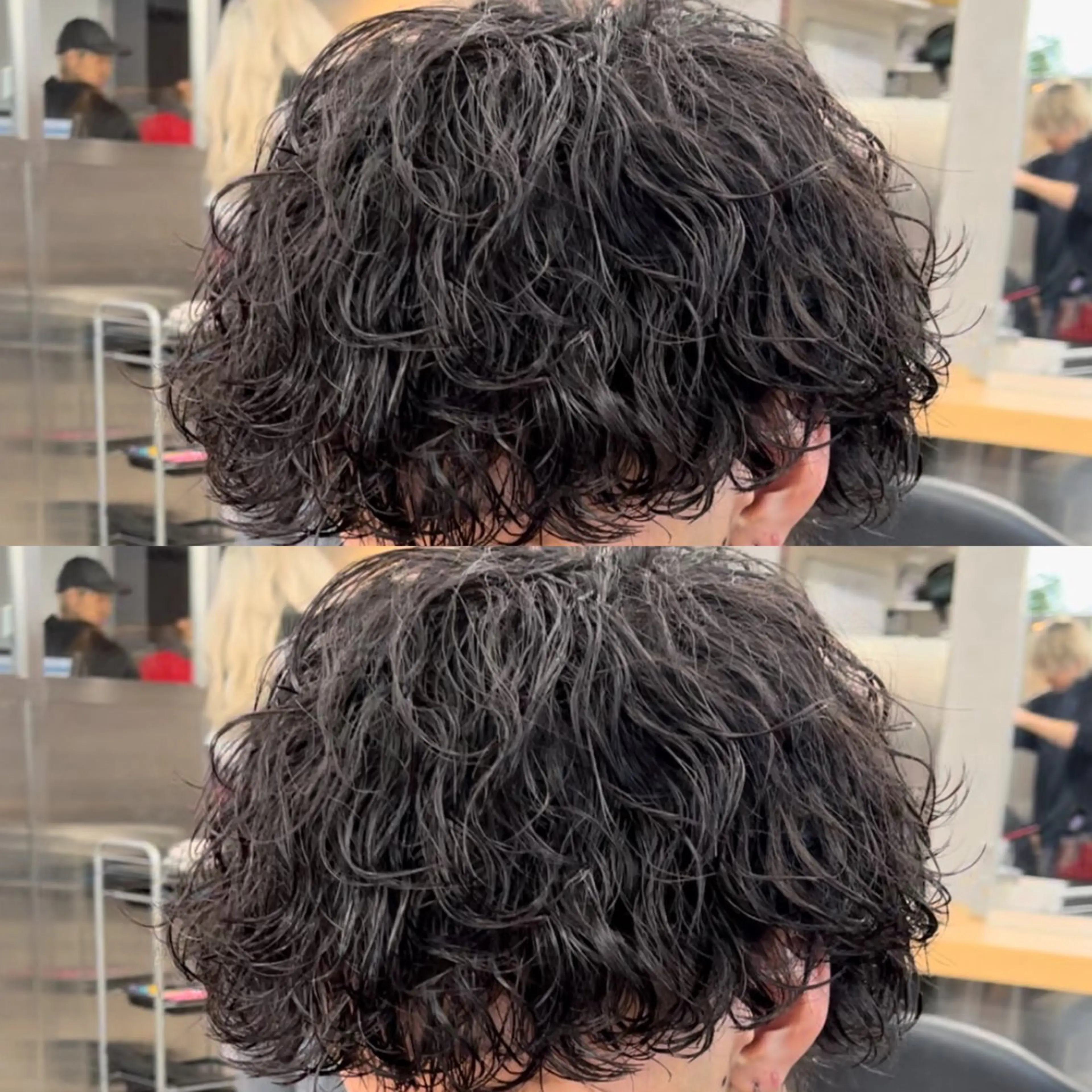 パーマ メンズ カット パーマ ヘッドスパ ヘアセット 🔥メンズカット＋ パーマの達人🔥のヘアスタイル