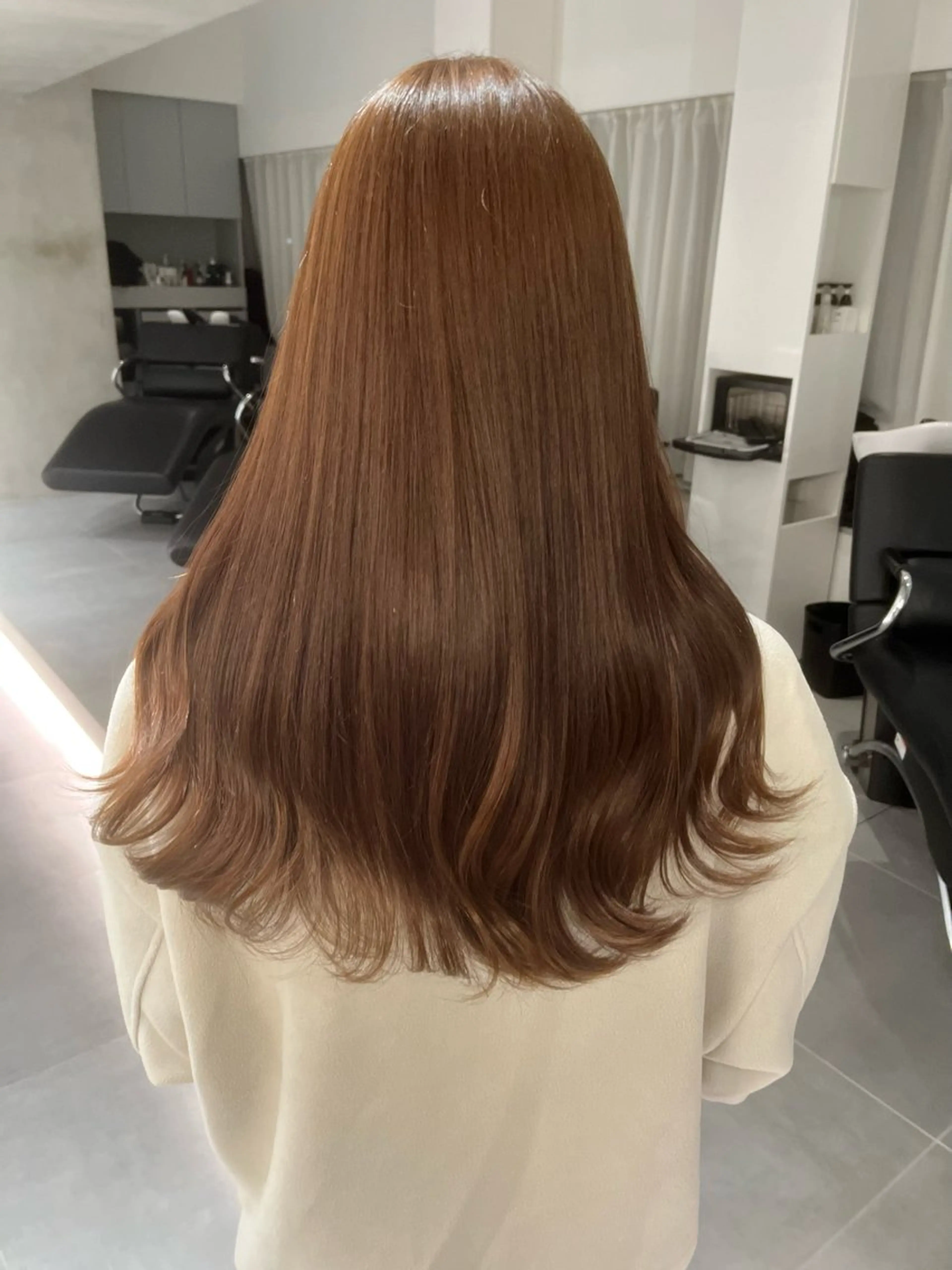 セミロング カラー ナチュラル×透明感 /kazutoのヘアスタイル