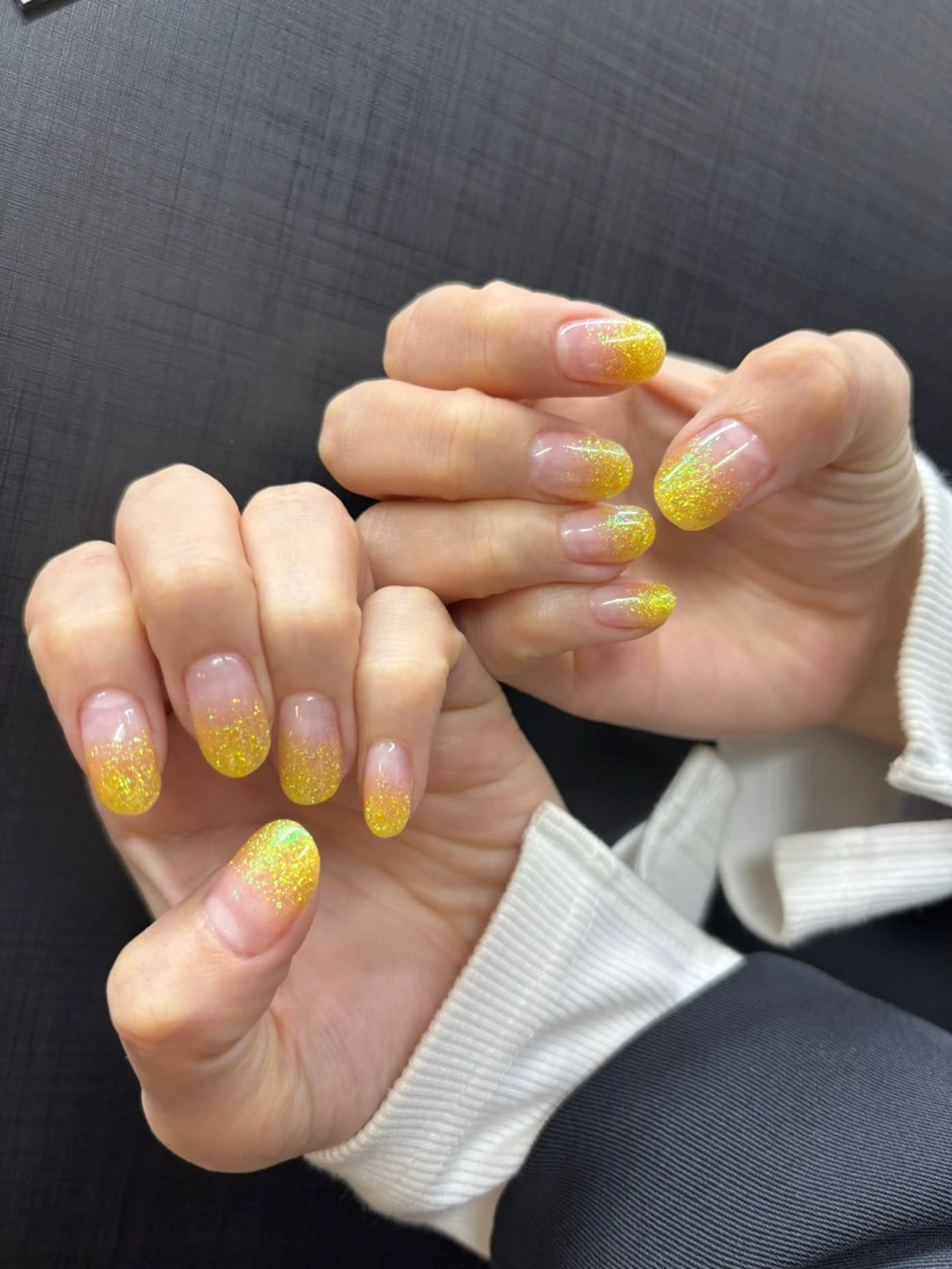 ネイル ラメ(グリッター) MAXKELLY 梅田店 Funaのネイルデザイン