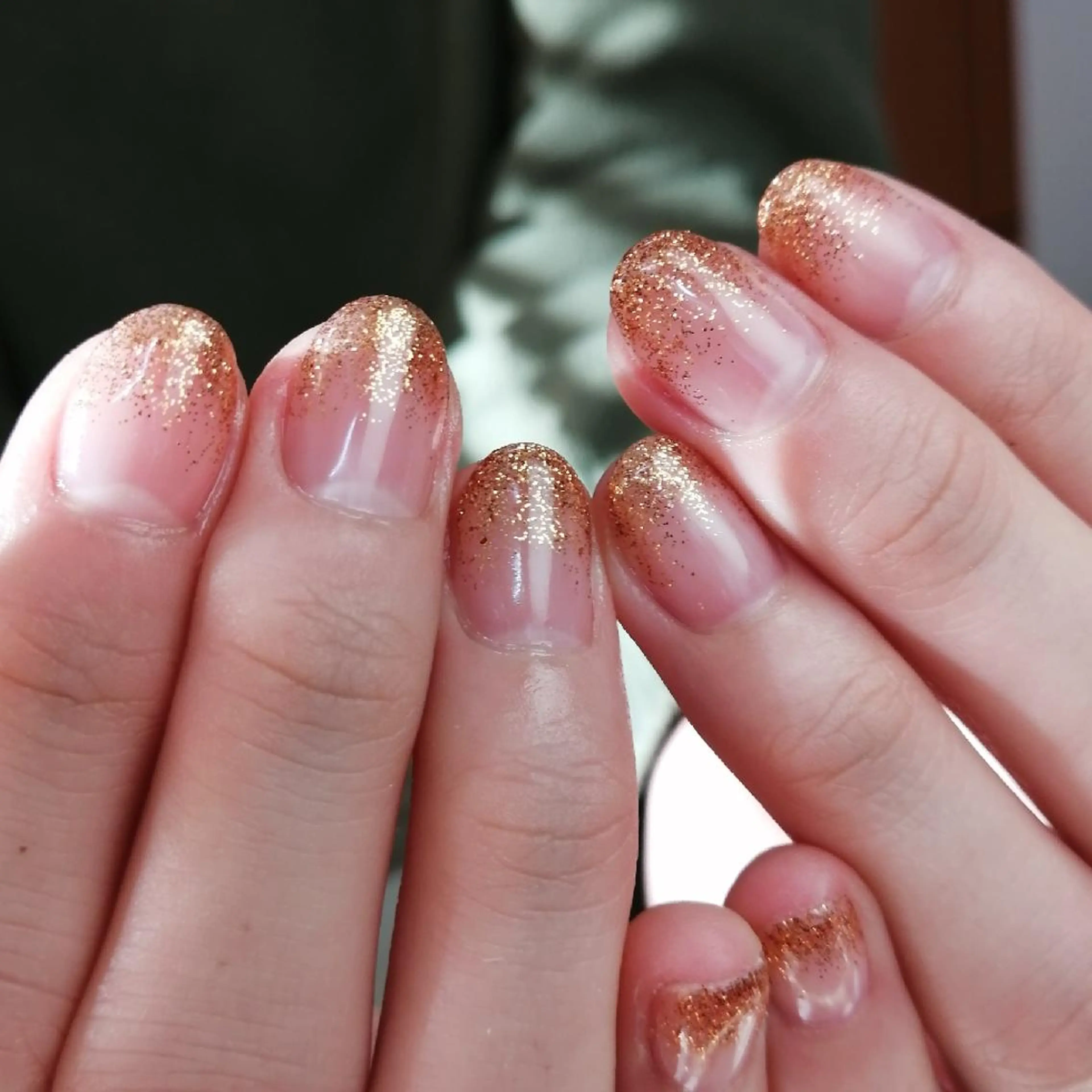 ネイル グラデーション ラメ(グリッター) ラメグラデーション コエリネイル &エステのネイルデザイン