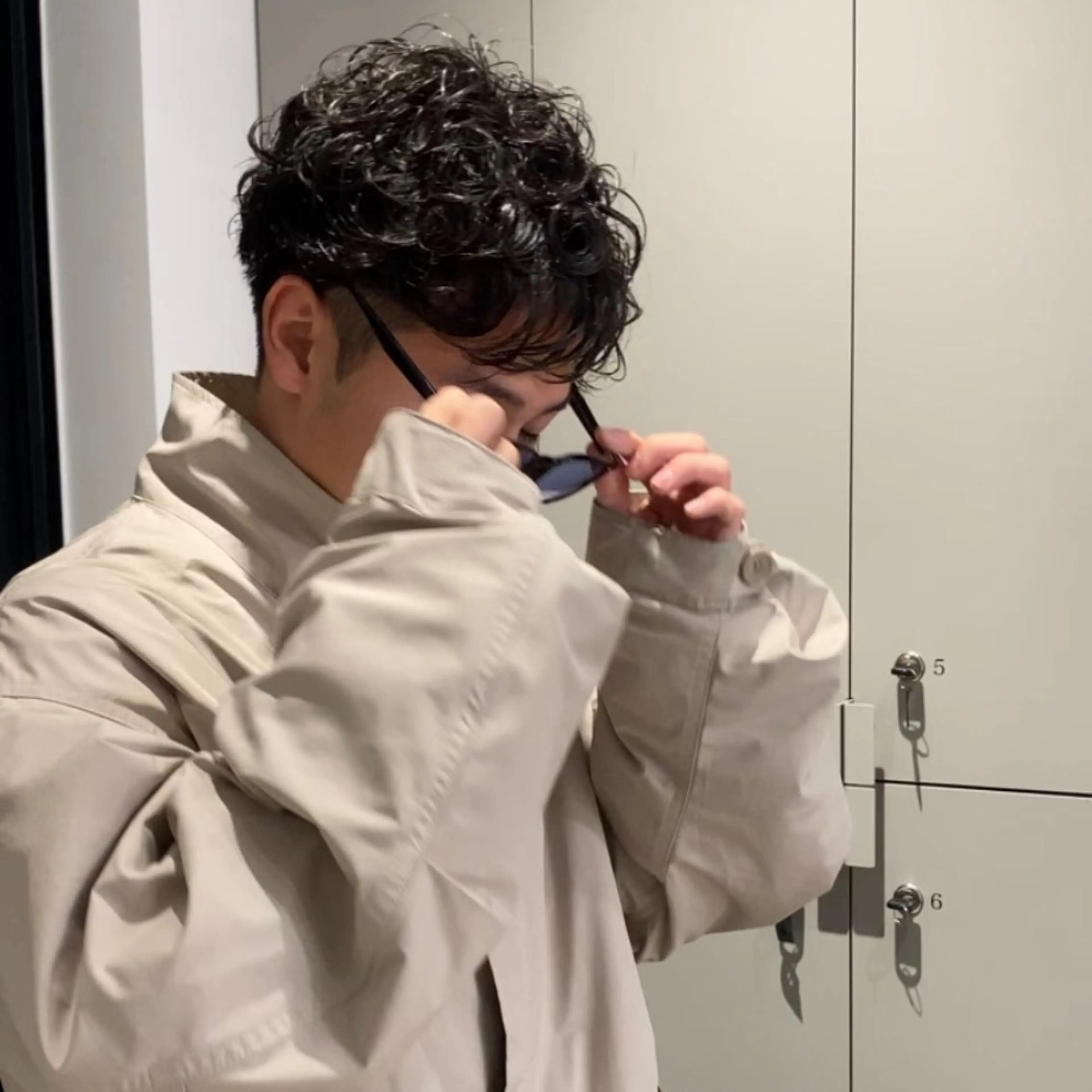 ショート パーマ メンズ noa/ 渋谷のヘアスタイル