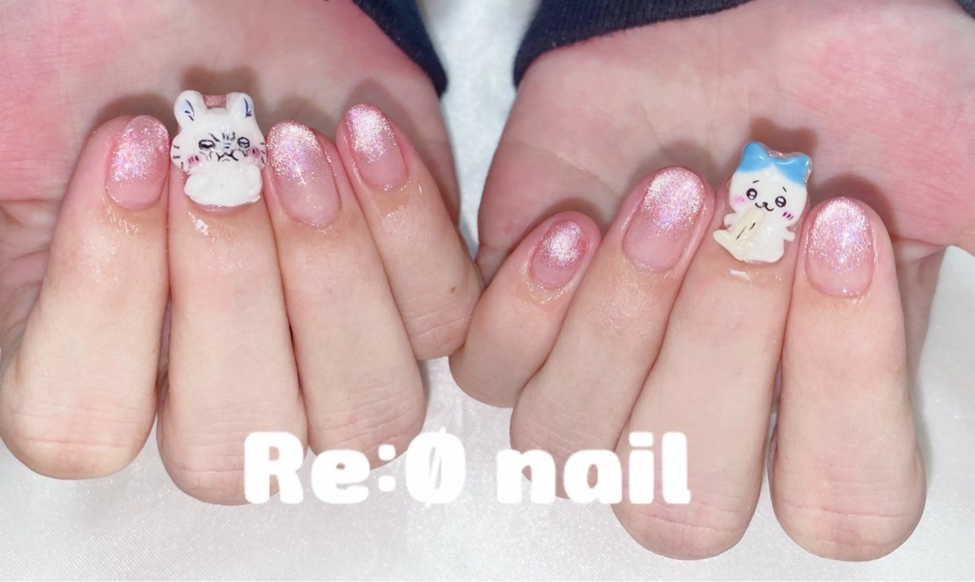 ネイル ハンドネイル Re:Ø nail 🩵TSUJIのネイルデザイン