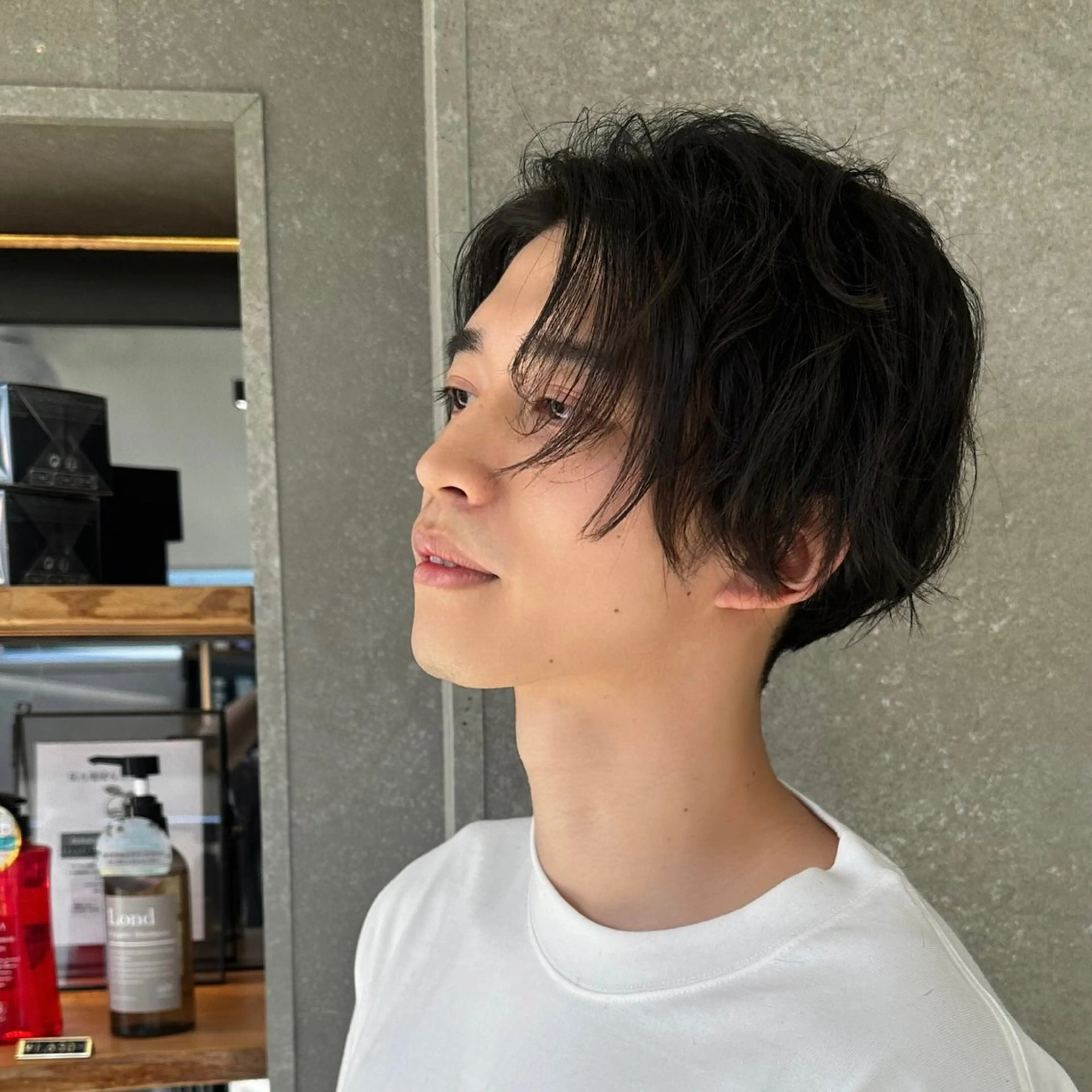 ミディアム カラー パーマ メンズ ミディアムパーマ カルマパーマ メンズパーマ スペインカール ツイストスパイラルパーマ カット パーマ ヘッドスパ メンズ支持No. 1 🥇メンズ特化吉田のヘアスタイル