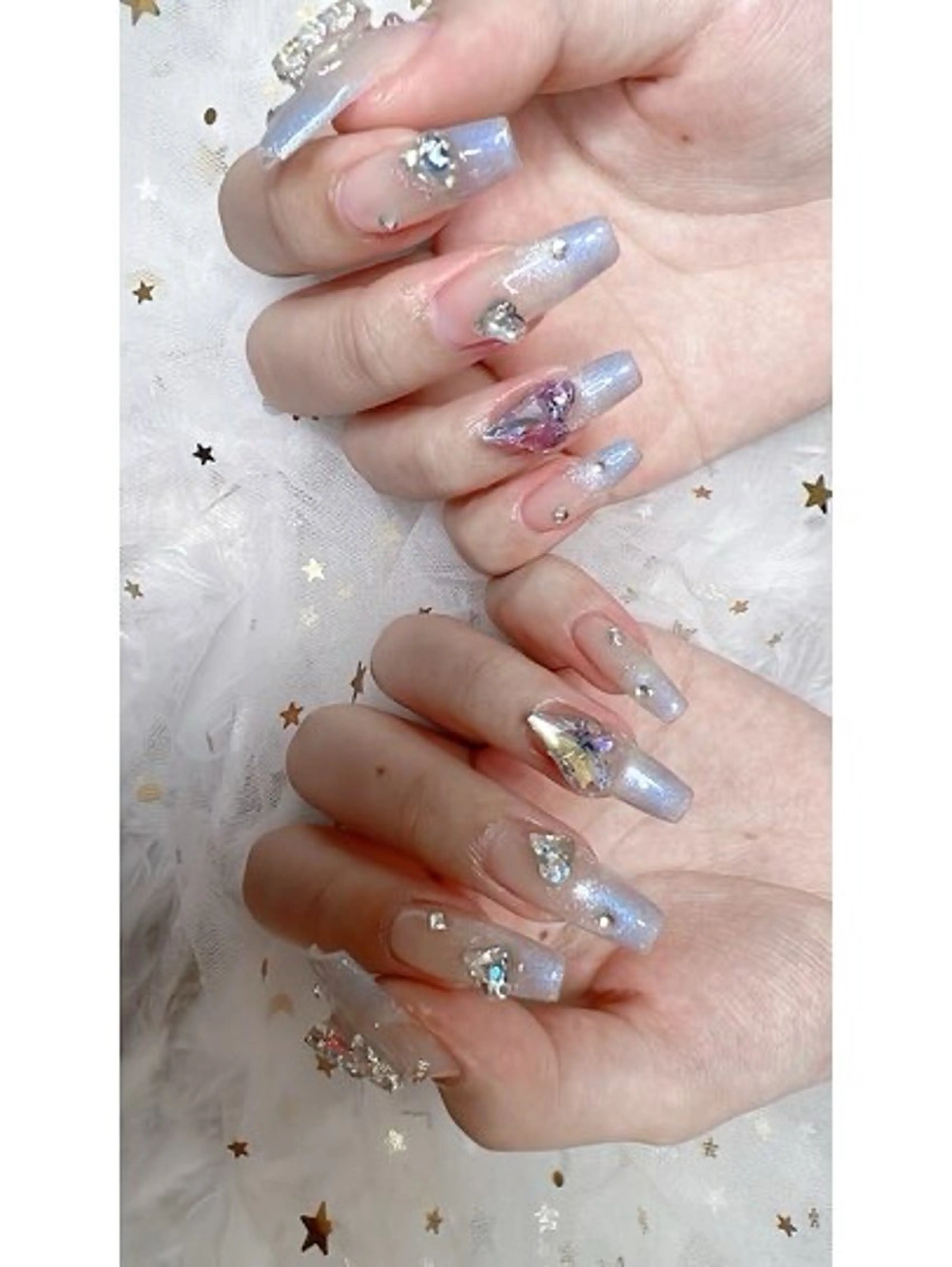 ロング 戸井田 静香のネイルデザイン