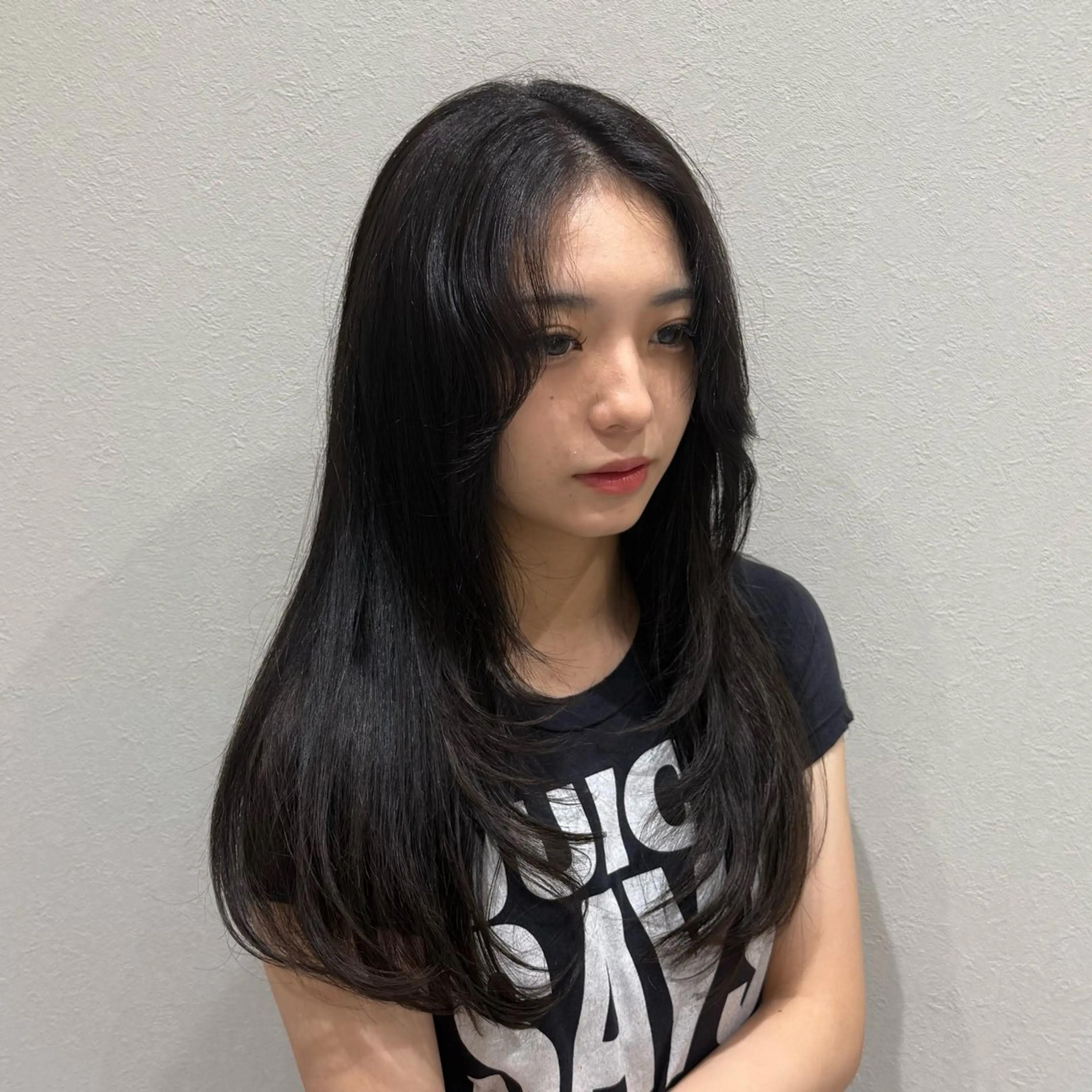 ロング カット トリートメント 韓国レイヤー｜ 透明感カラー｜ココナのヘアスタイル