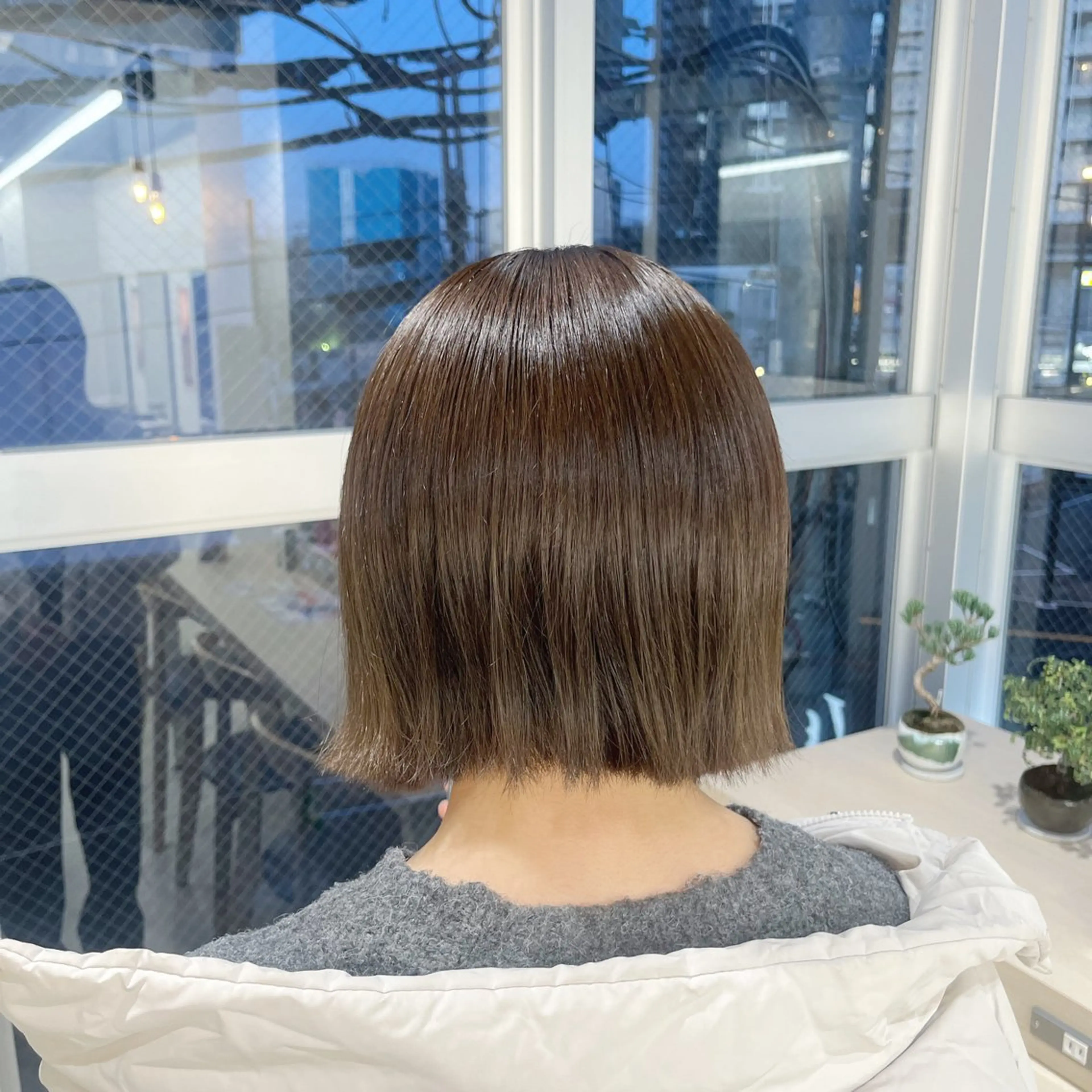 ショート ユイナ 🕊NaVI ベージュ/透明感のヘアスタイル