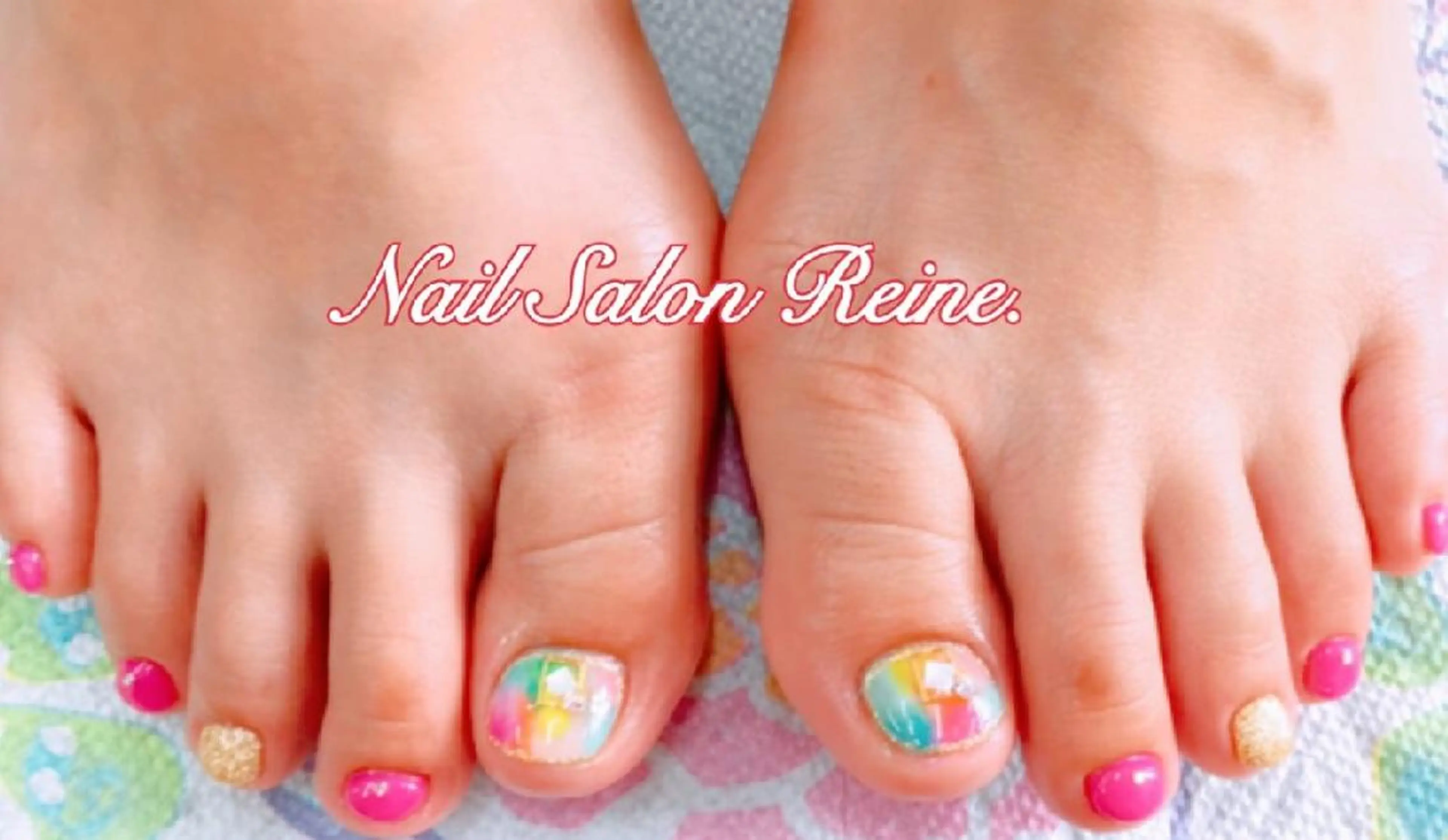 ネイル フットネイル Nailsalon Reine所属・玉栄 伶奈のネイルデザイン