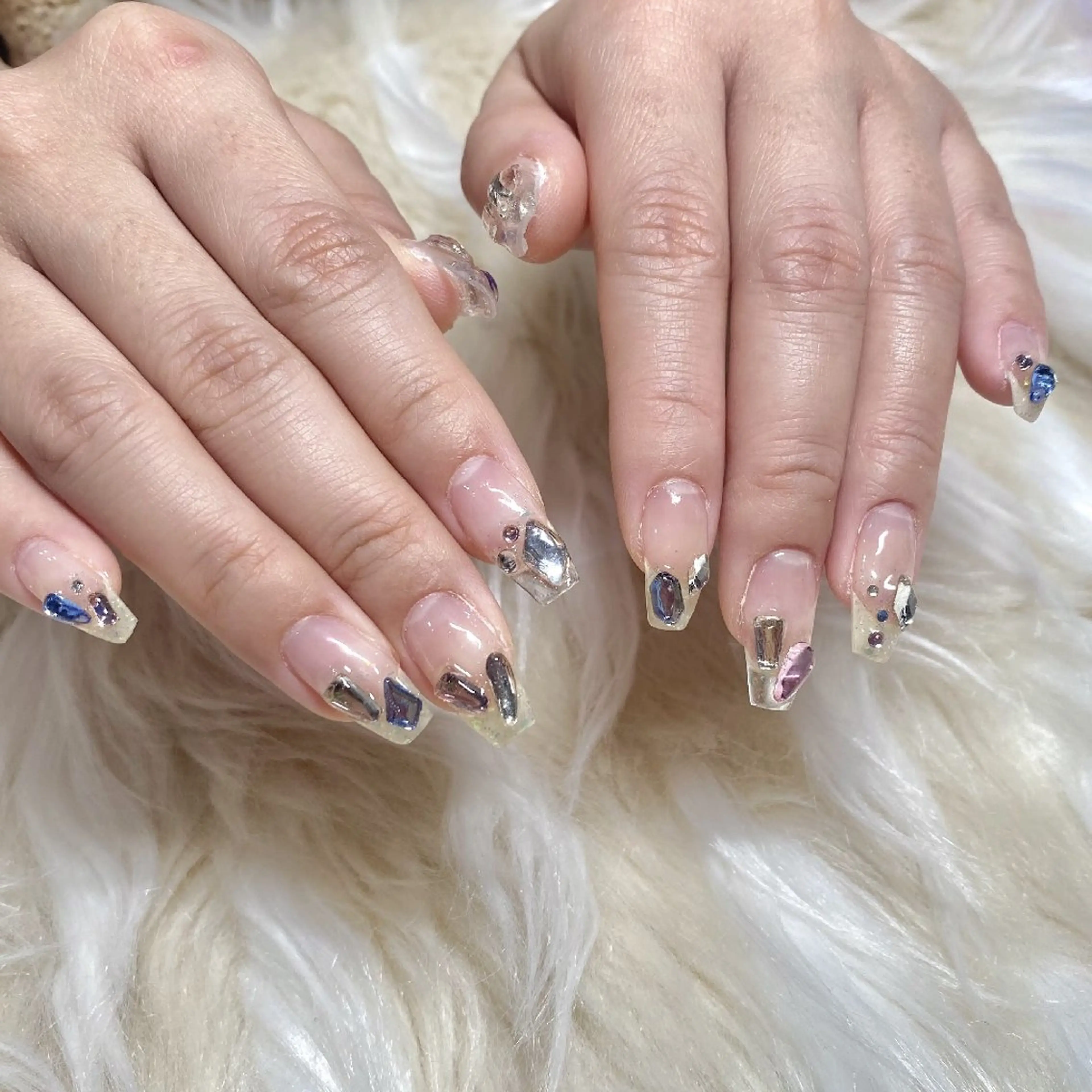 ネイル ジェルネイル パラジェル ハンドネイル BelireMaa Nail&eyeのネイルデザイン