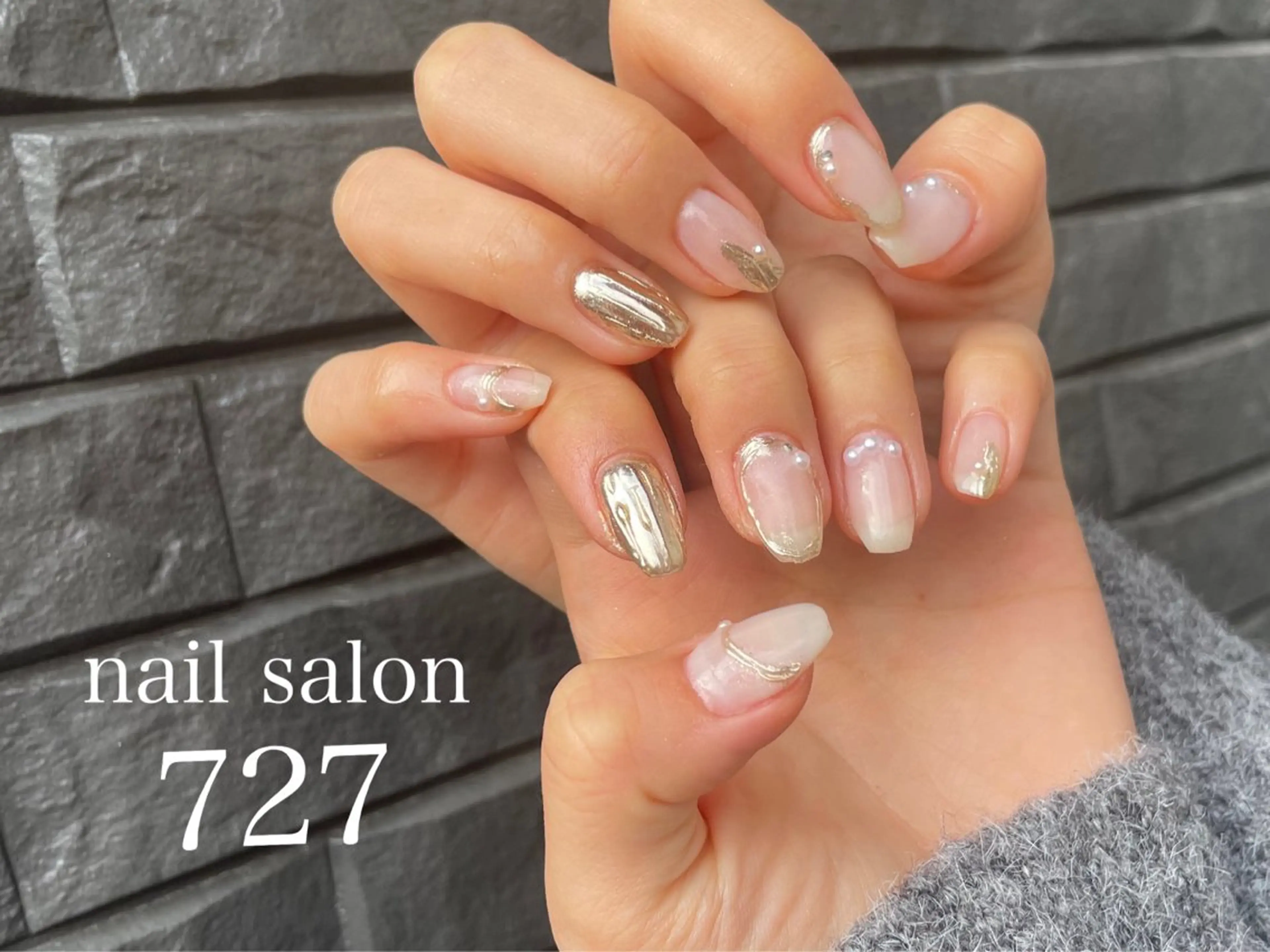 ネイル ハンドネイル 727 nailのネイルデザイン