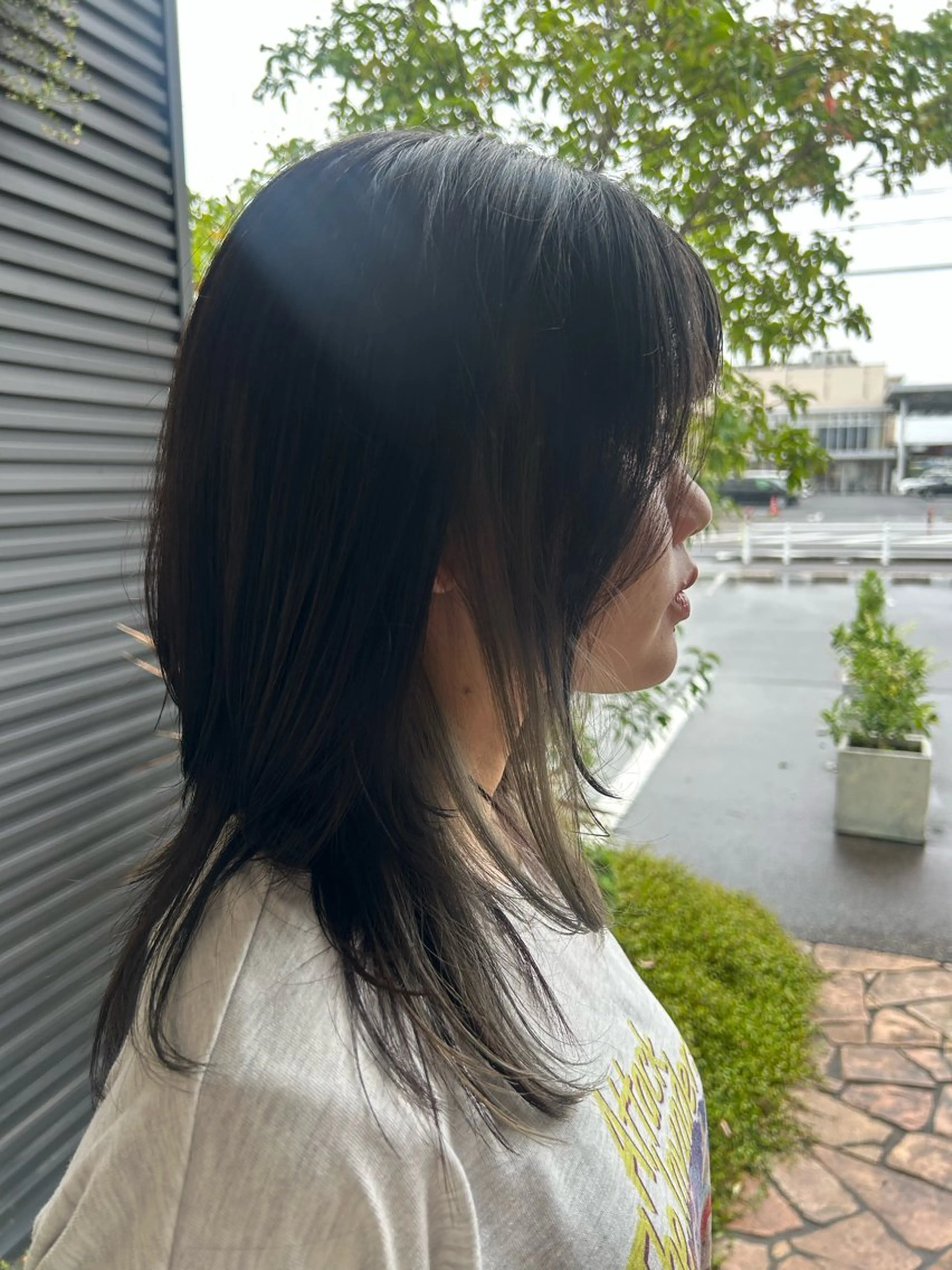 ミディアム カラー 畠中 望来のヘアスタイル