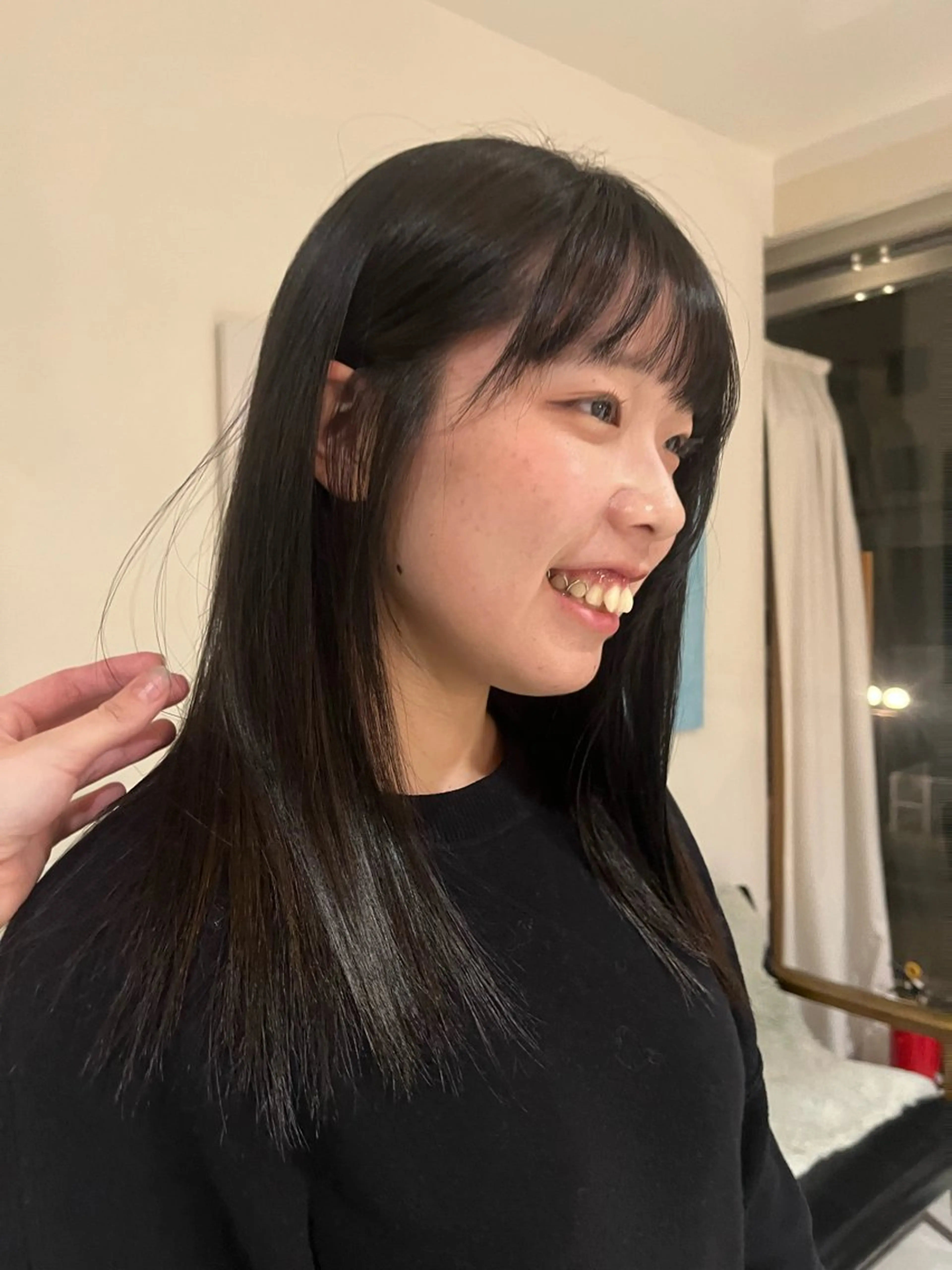 ミディアム カラー Dreap所属・Dreap/ カットモデル/なつみのヘアスタイル