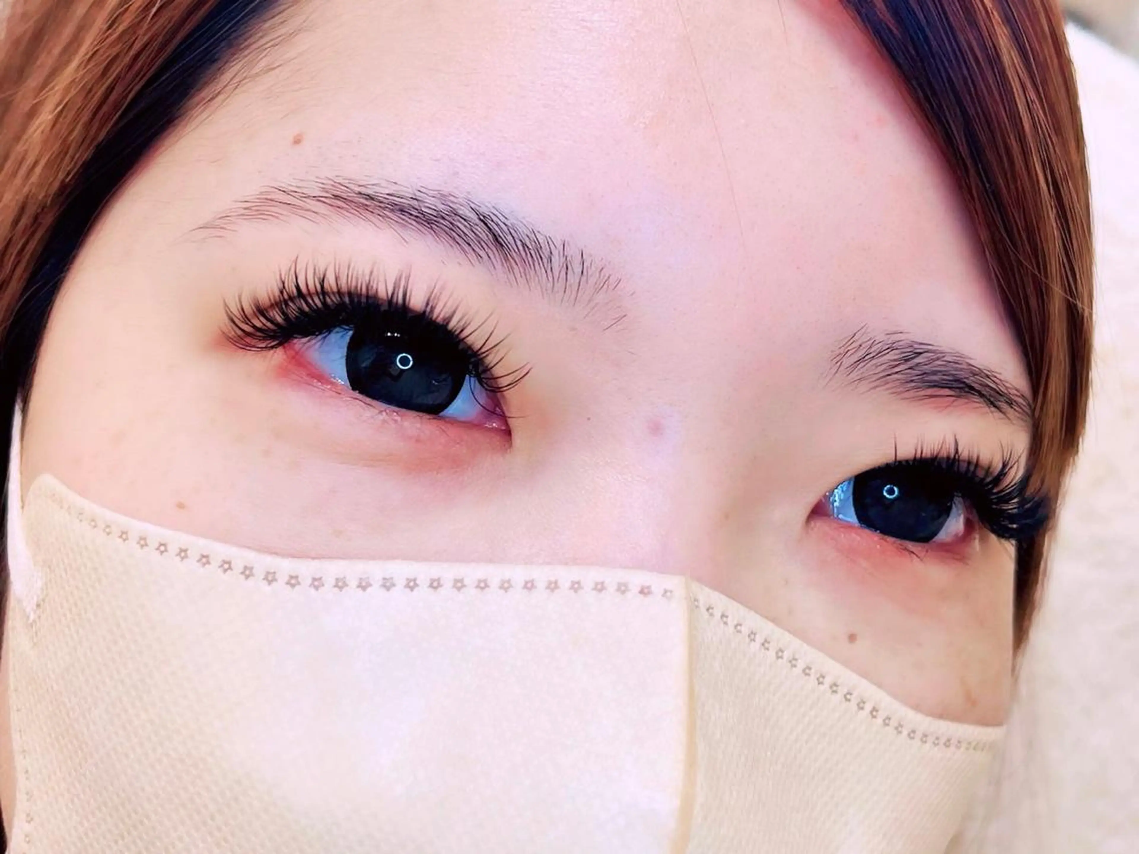 マツエク・マツパ 付け放題 バインドロック フラットラッシュ パリジェンヌラッシュリフト まつげパーマ マツエク オーロラ所属・AURORA RINAのマツエク・マツパデザイン