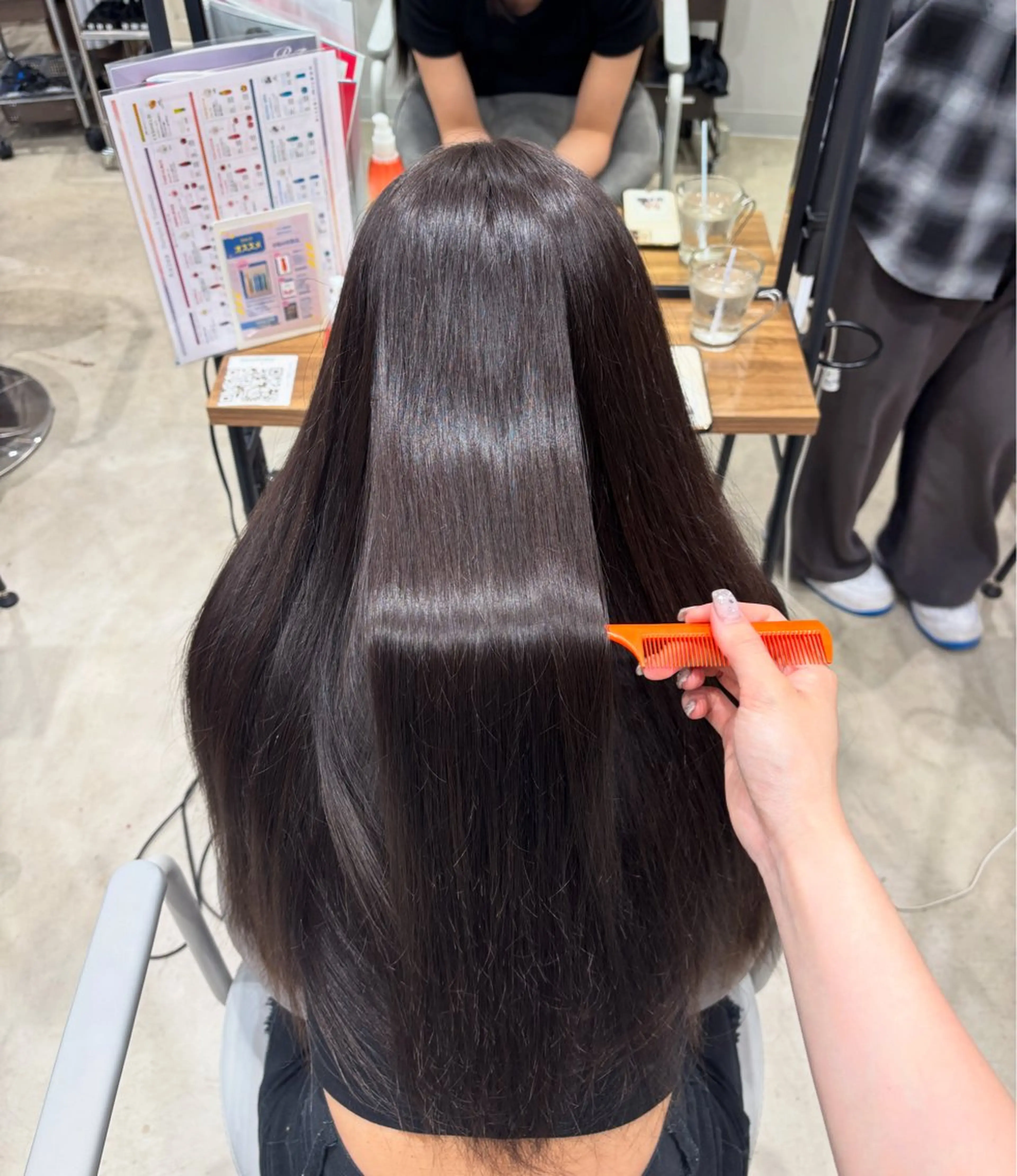 ［モデルクーポン］［すぐ予約NG］　　　　就活艶カラー🫧の写真