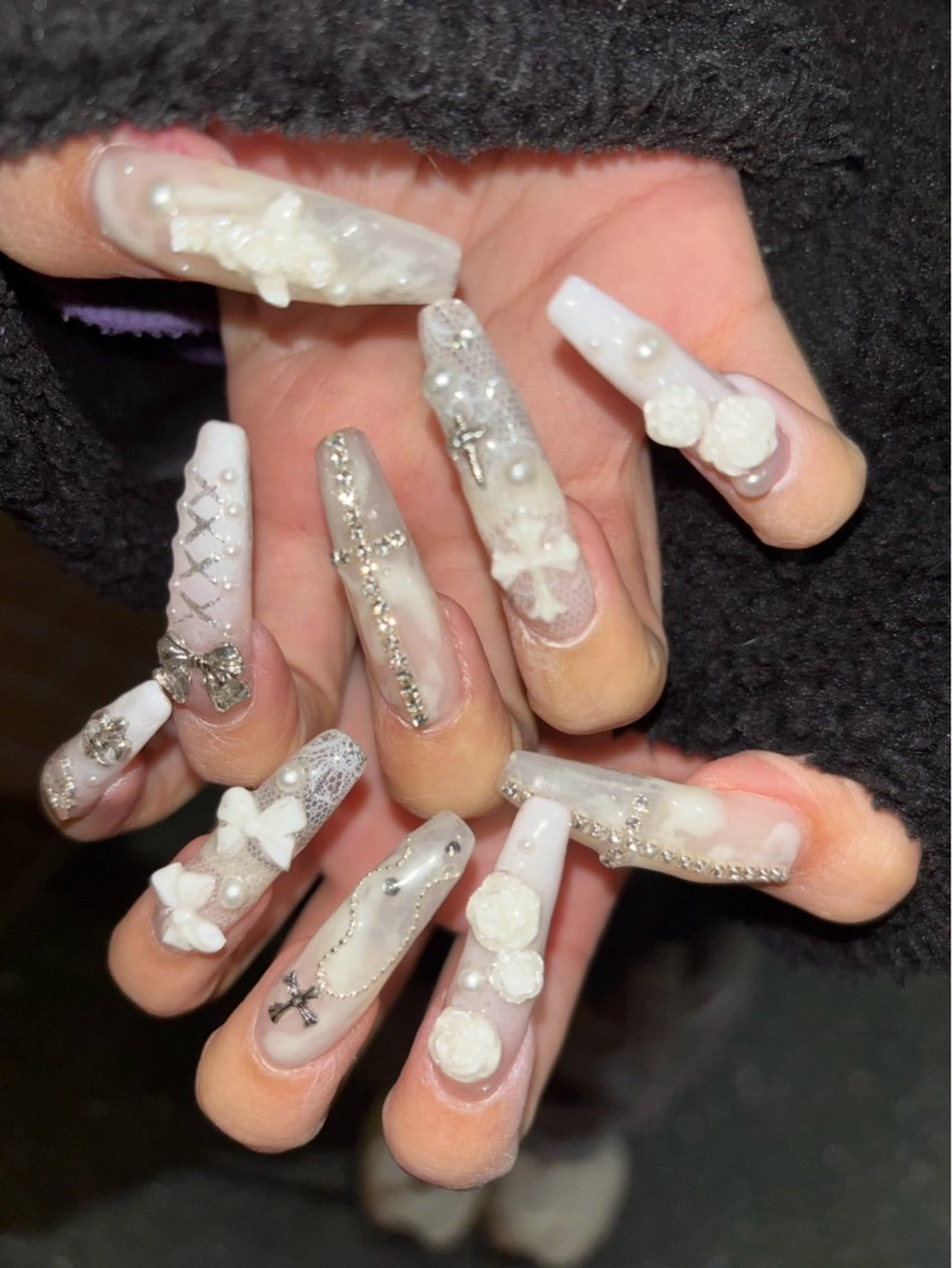 ネイル ロングネイル WOLTOKYO池袋 ★chiakiのネイルデザイン