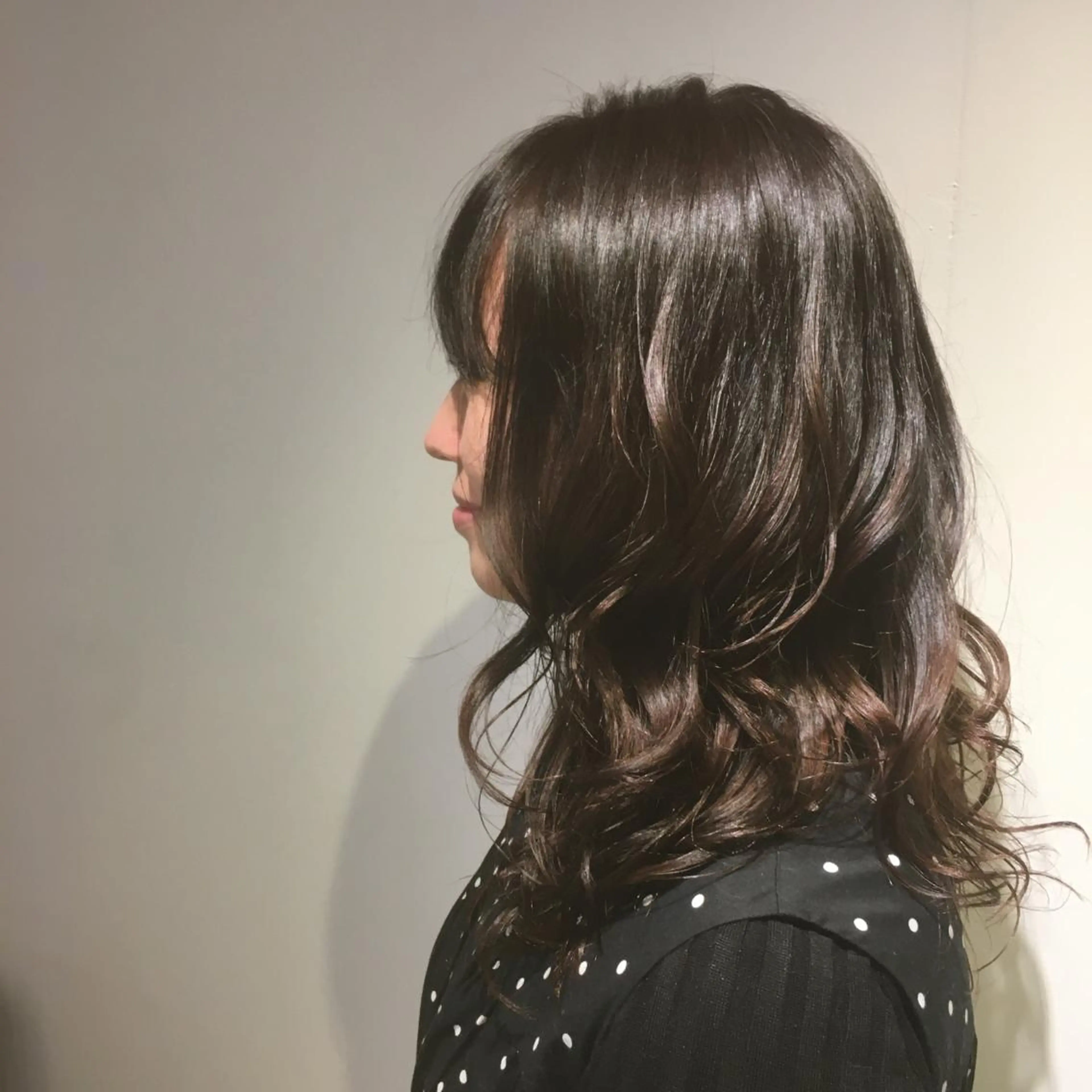 ロング カラー カット ヘアカラー トリートメント しのはら まどかのヘアスタイル