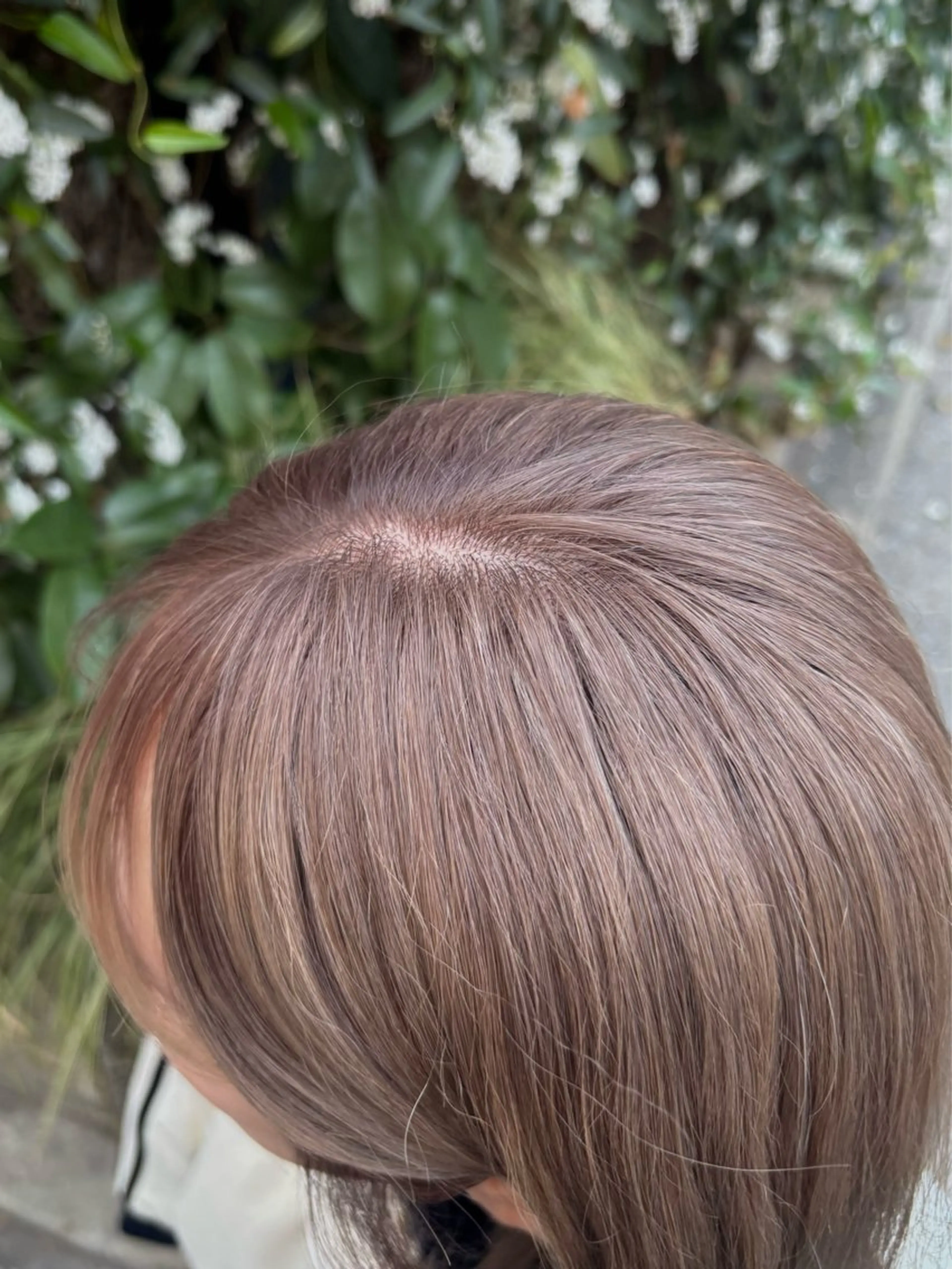 初回50%off！柔らかいハイトーンカラー🧀 (肩上)の写真