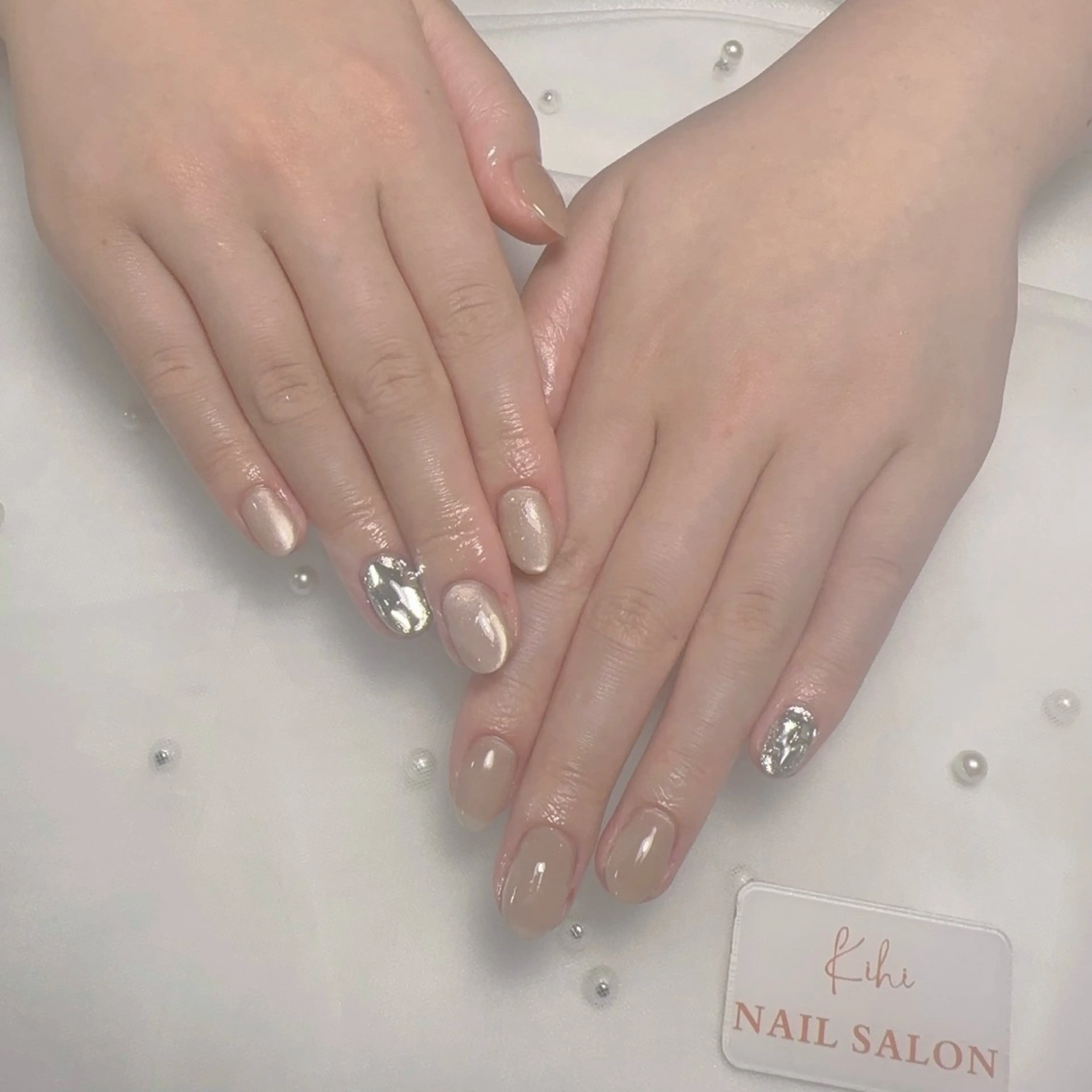 ネイル アートネイル フレンチネイル ジェルネイル グラデーション 韓国ネイル ハンドネイル 💕鈴木ユリ パラジェル/オフ無料のネイルデザイン