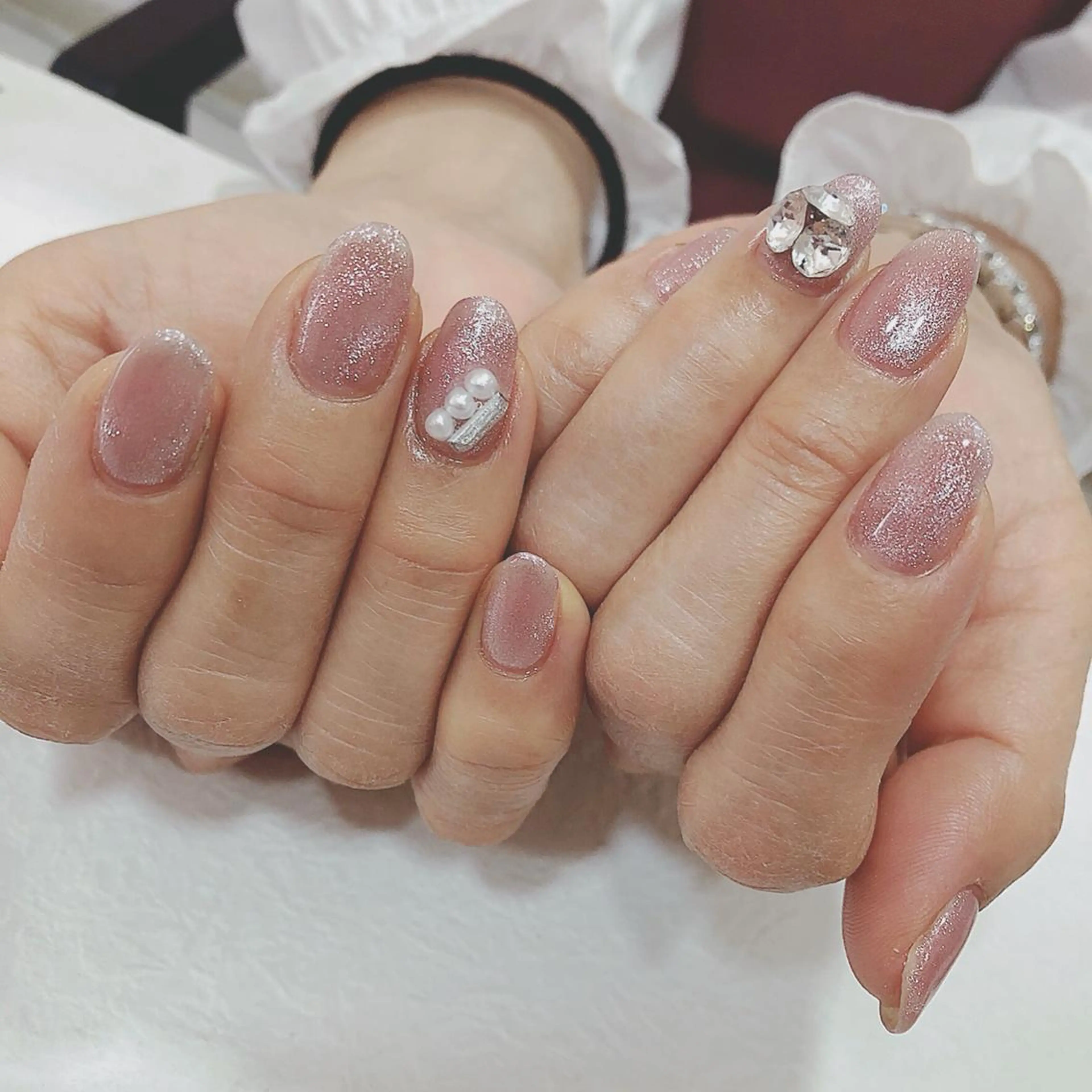 ネイル ストーンネイル ハンドネイル liddell Murakamiのネイルデザイン