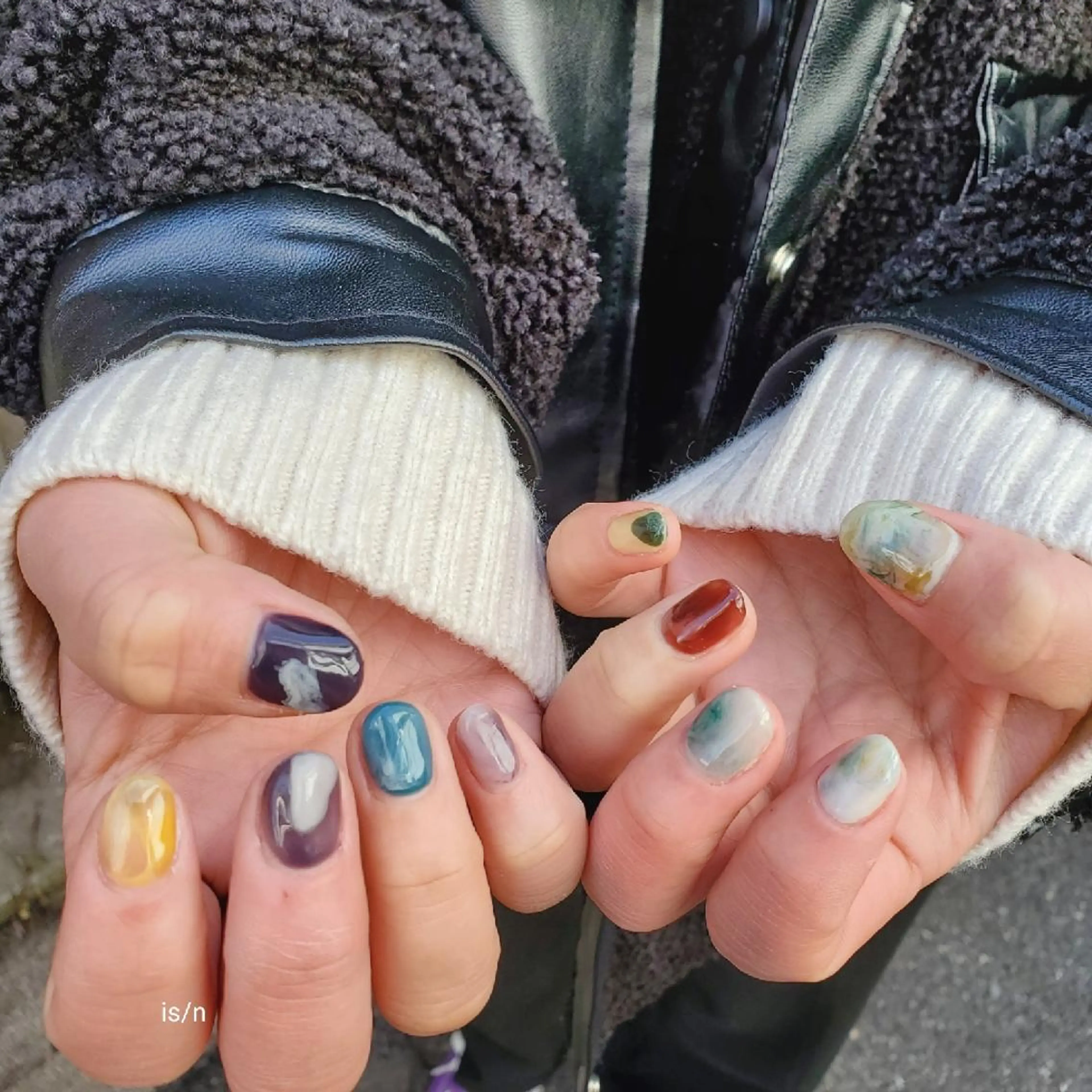 ネイル ハンドネイル 店長 佐藤のネイルデザイン