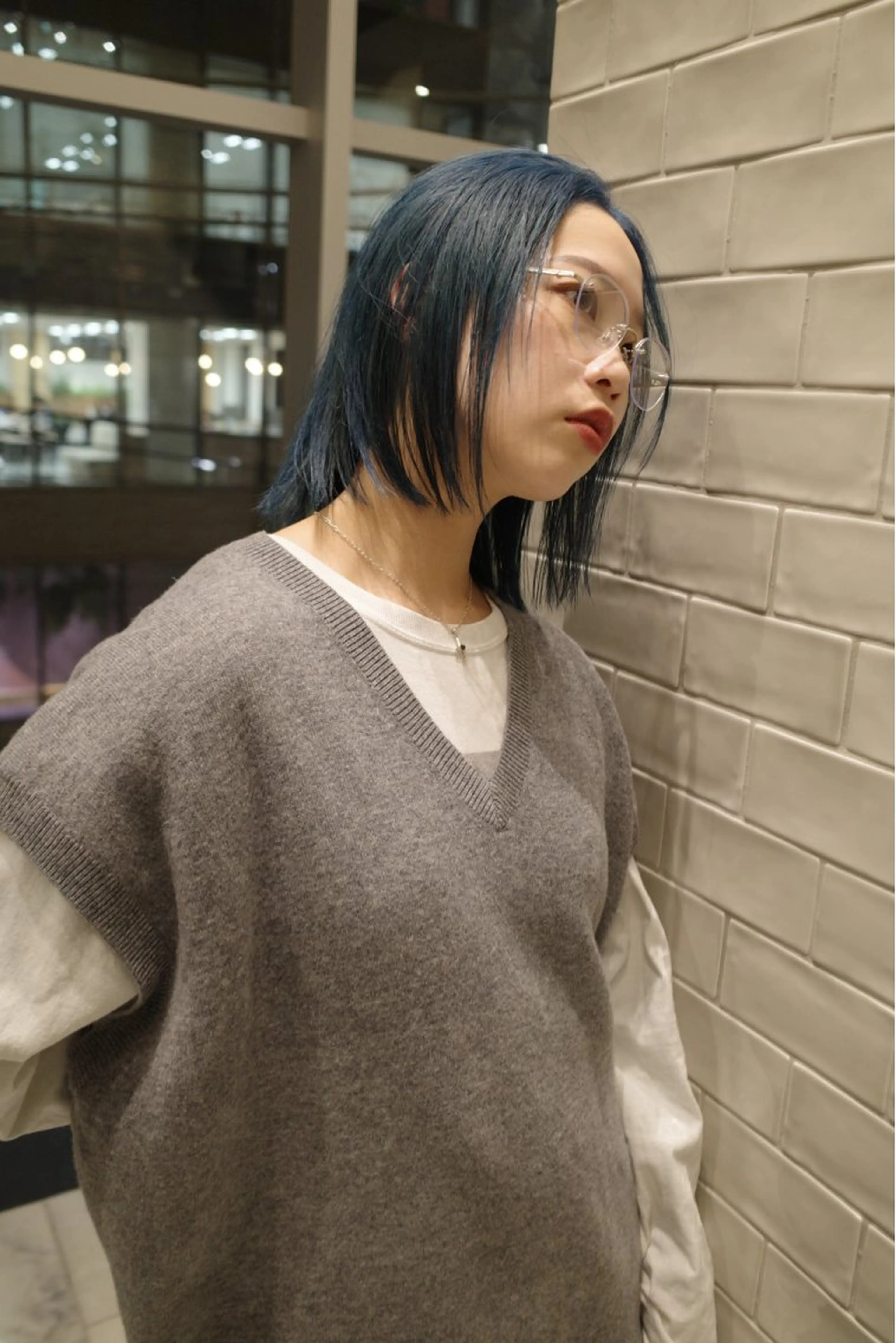 ショート カラー カット ヘアカラー トリートメント SALOWIN所属・ブリーチ✨ ボブ✨レイヤーのヘアスタイル