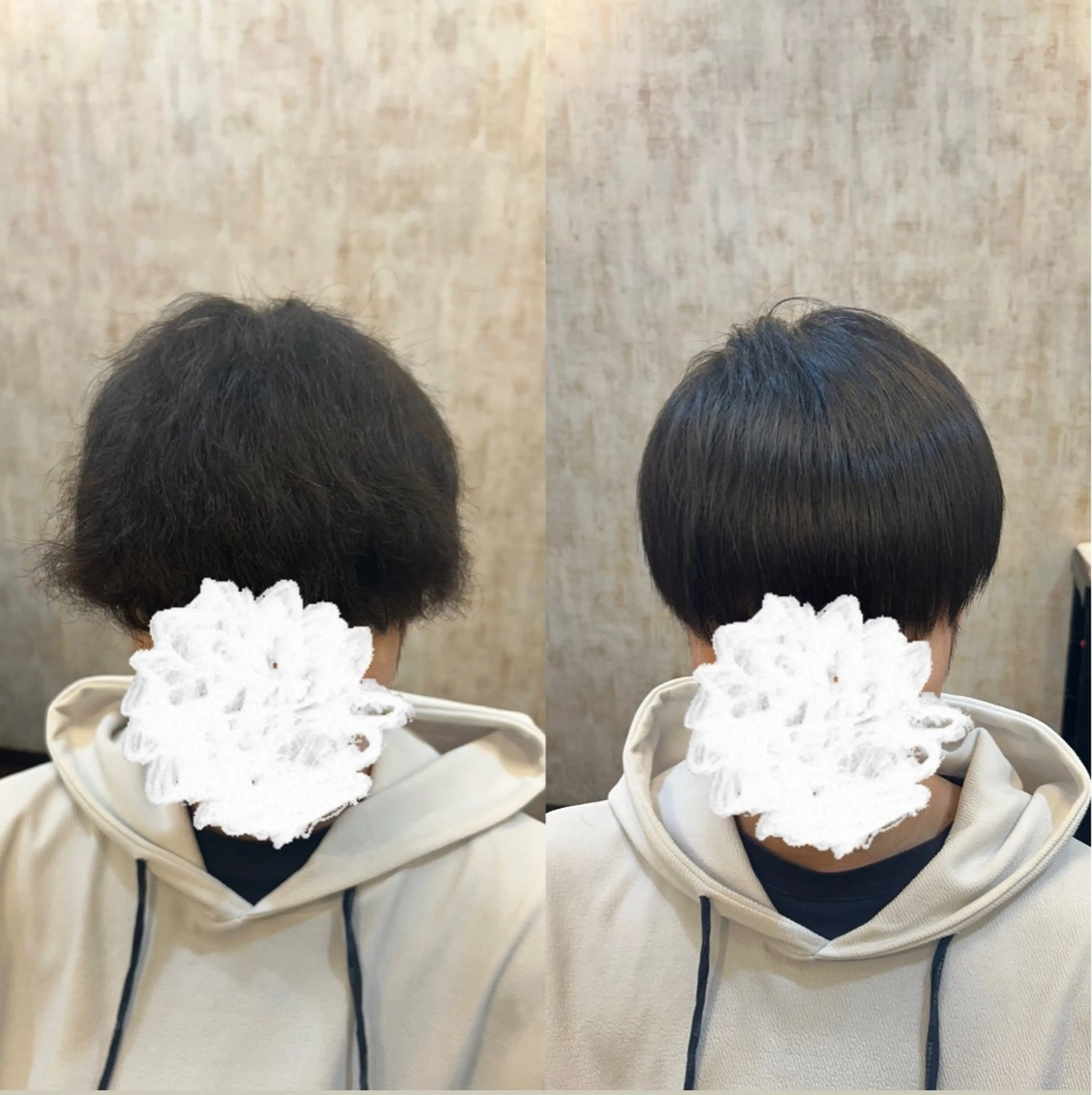 ミディアム メンズ 縮毛矯正 髪ing新宿店所属・甲田 恵也のヘアスタイル