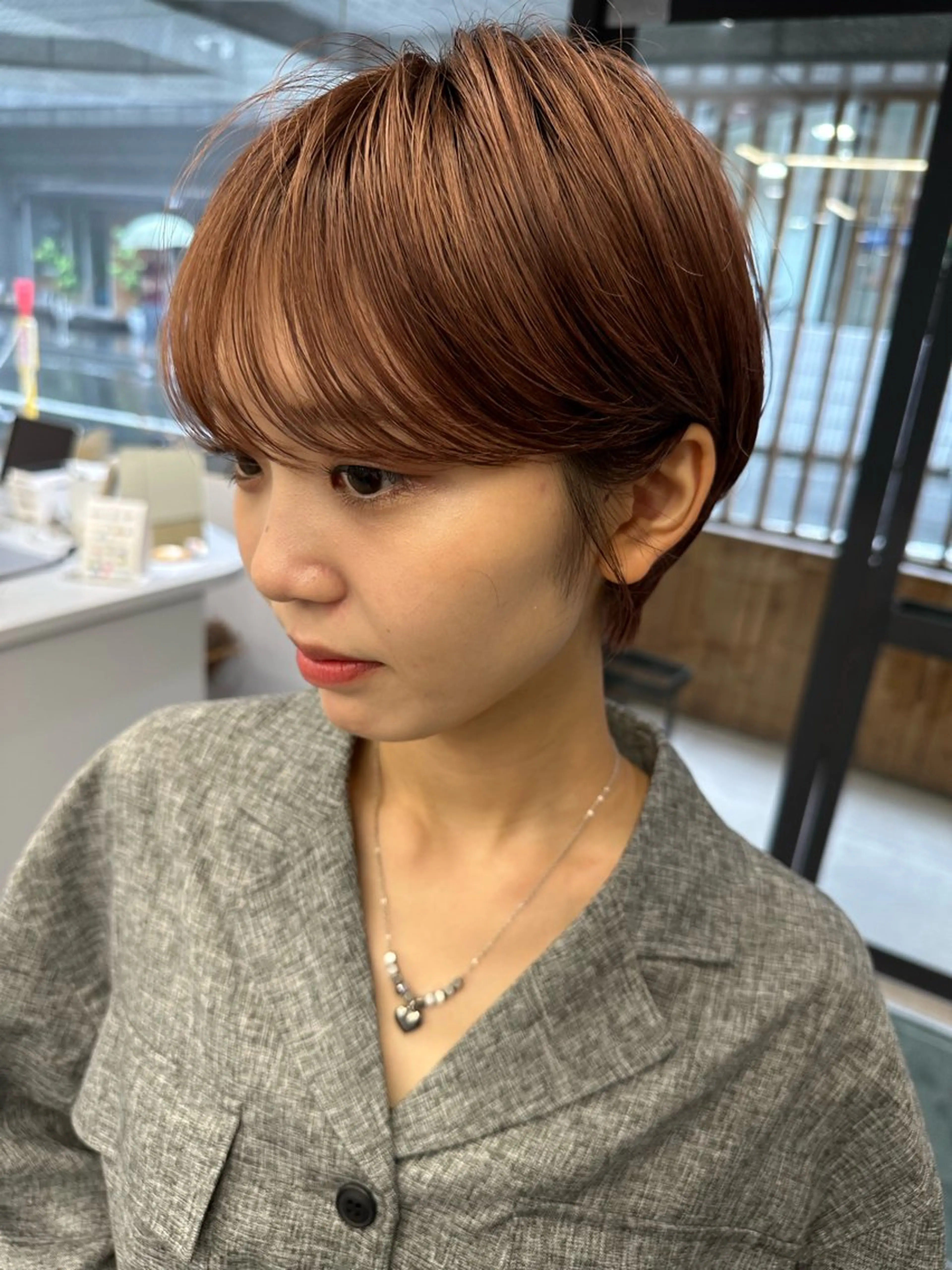 ショート カット 骨格診断で絶対可愛い ✨丸みショート✨凌弥のヘアスタイル