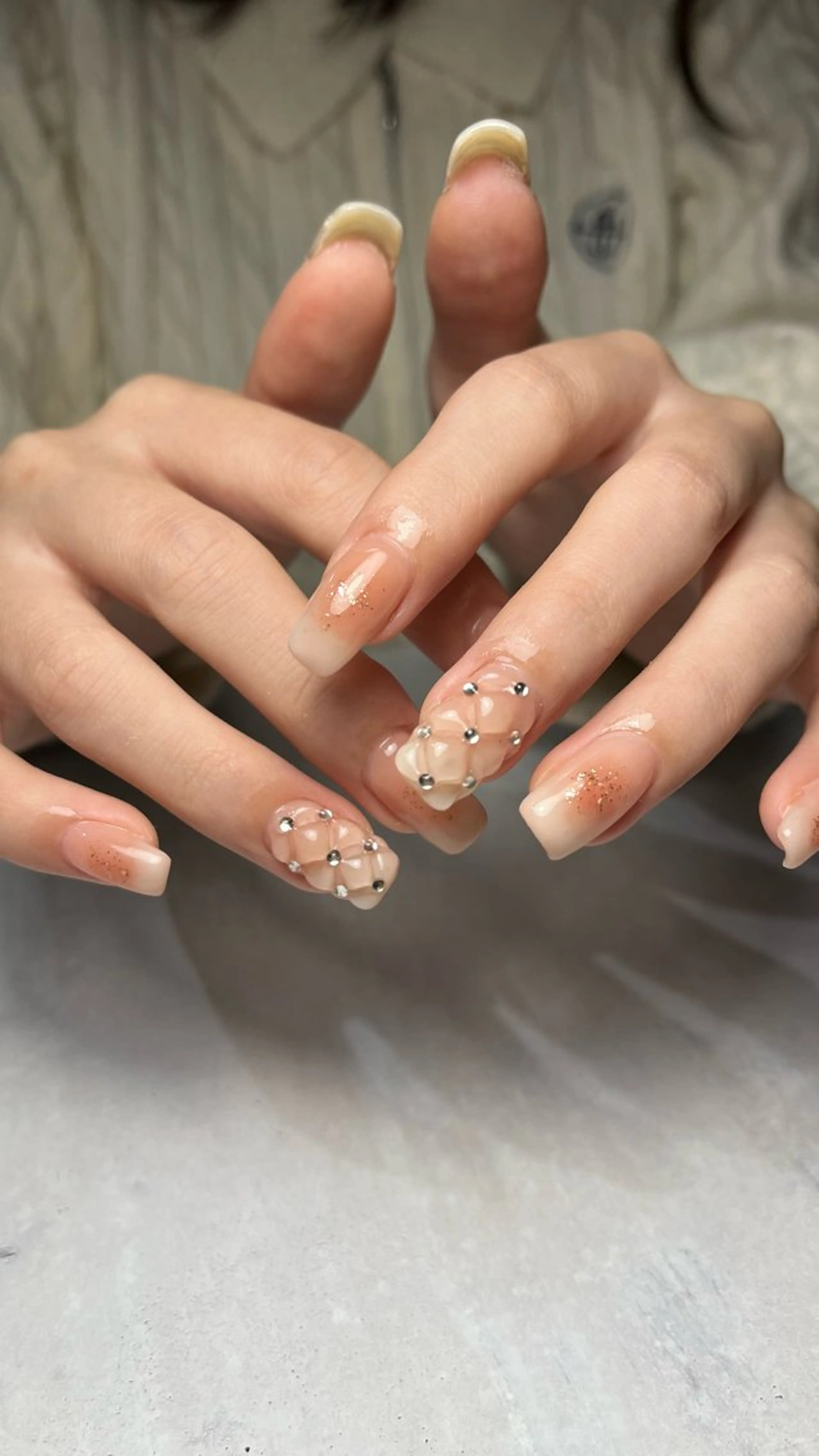 ネイル 🤎Two ERI🤎のネイルデザイン