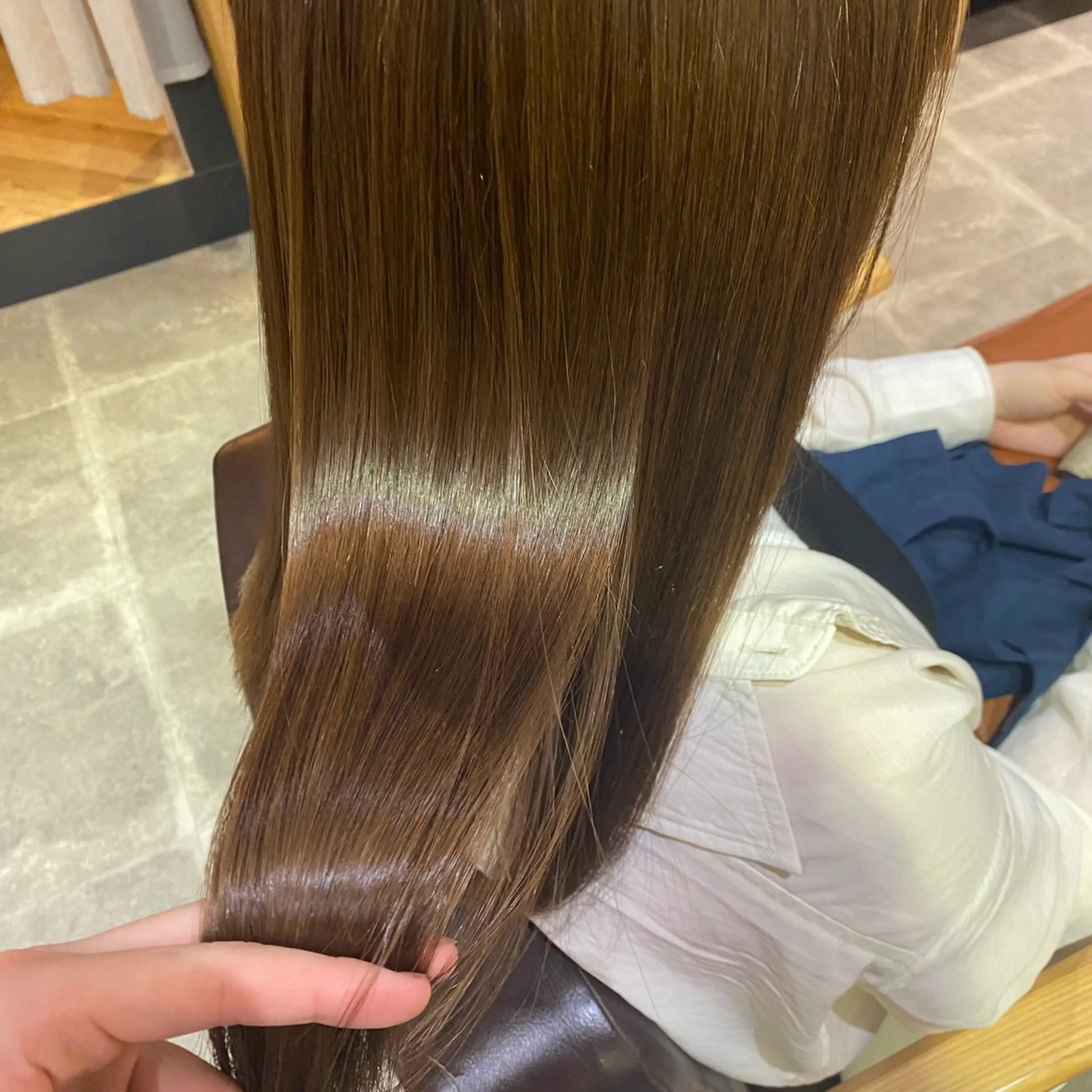 ☁️繰り返すと進化します☁️🌿カラー➕髪質改善トリートメント🌿の写真