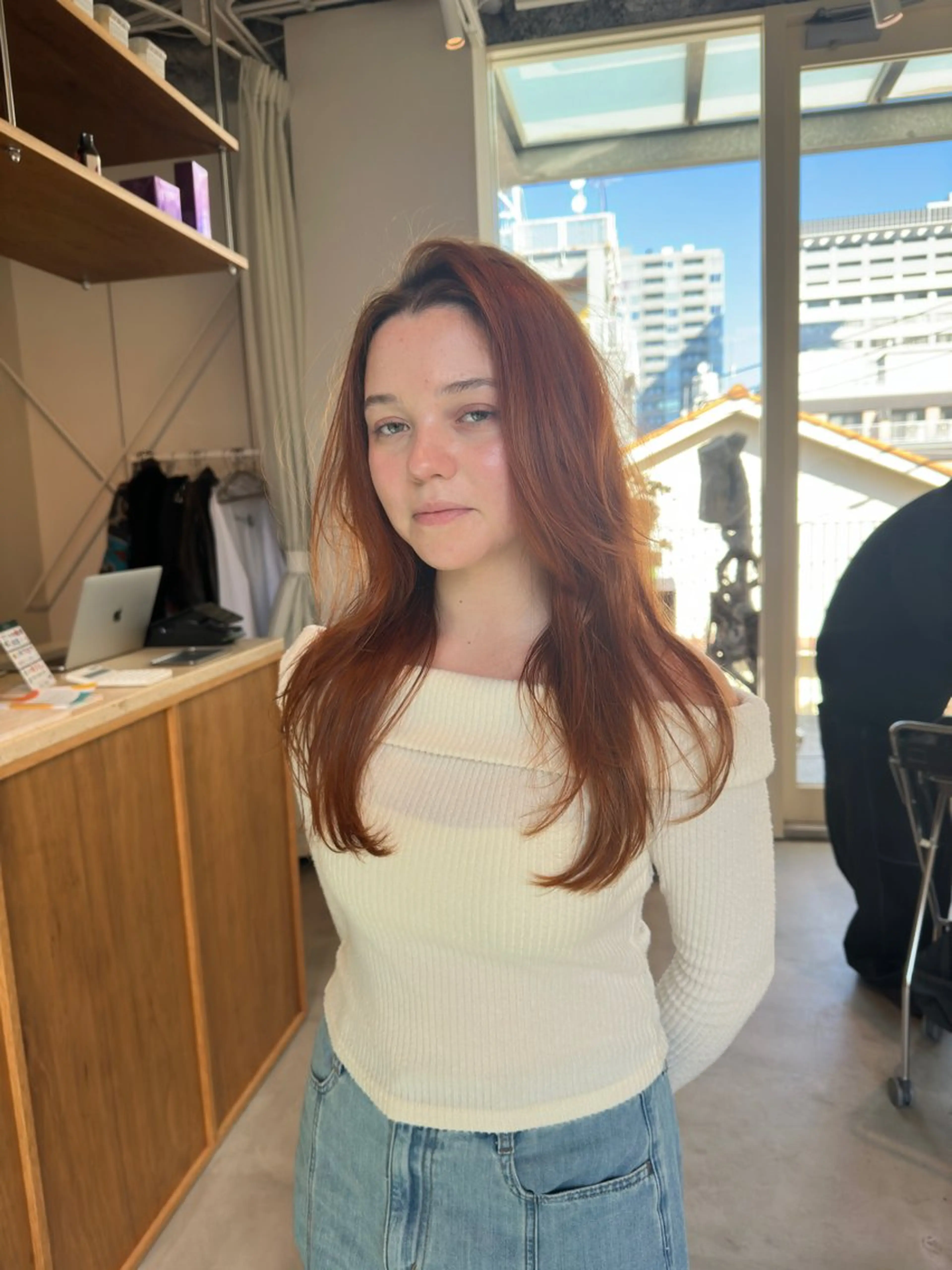 ロング カラー ヘアカラー トリートメント ヘアセット おしゃれ海外風ヘアー 🏝️yudaiのヘアスタイル