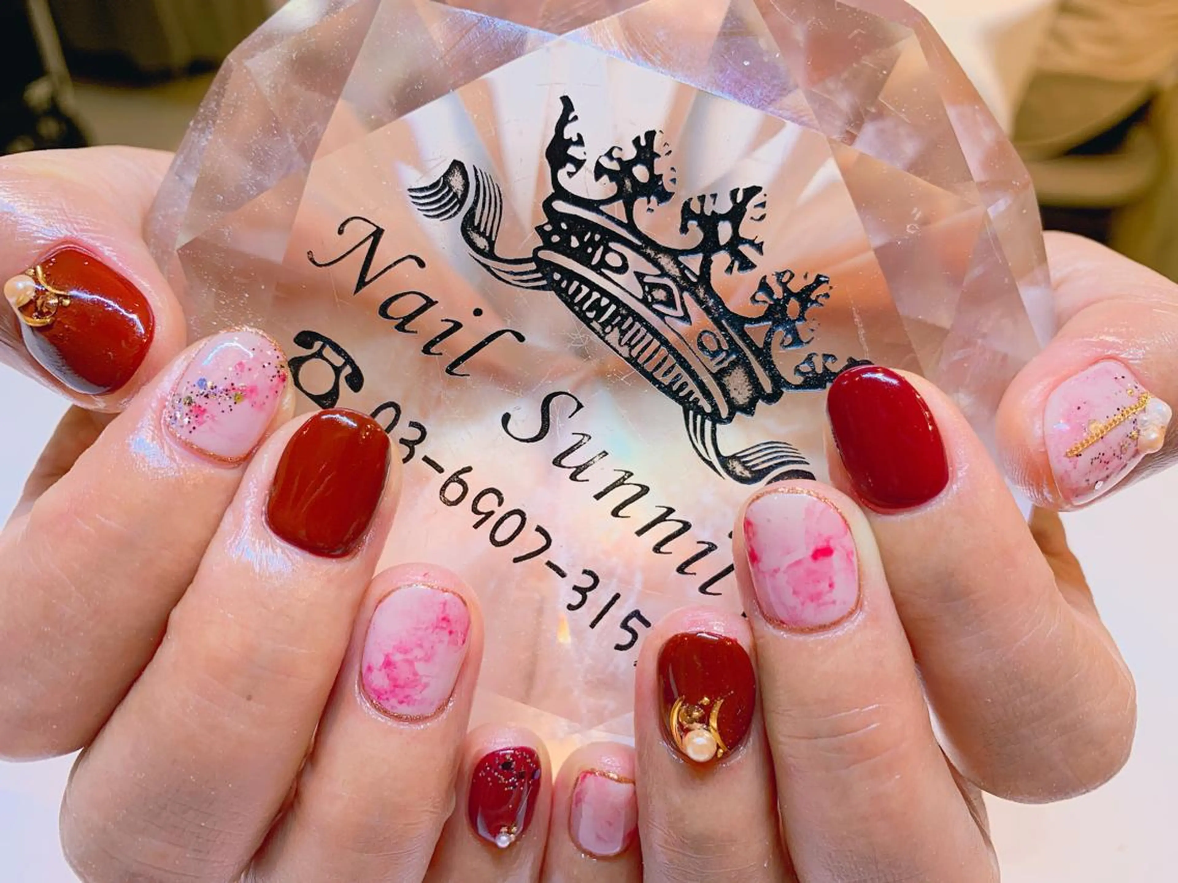 ネイル 長さだし専門店 M2　rikaのネイルデザイン