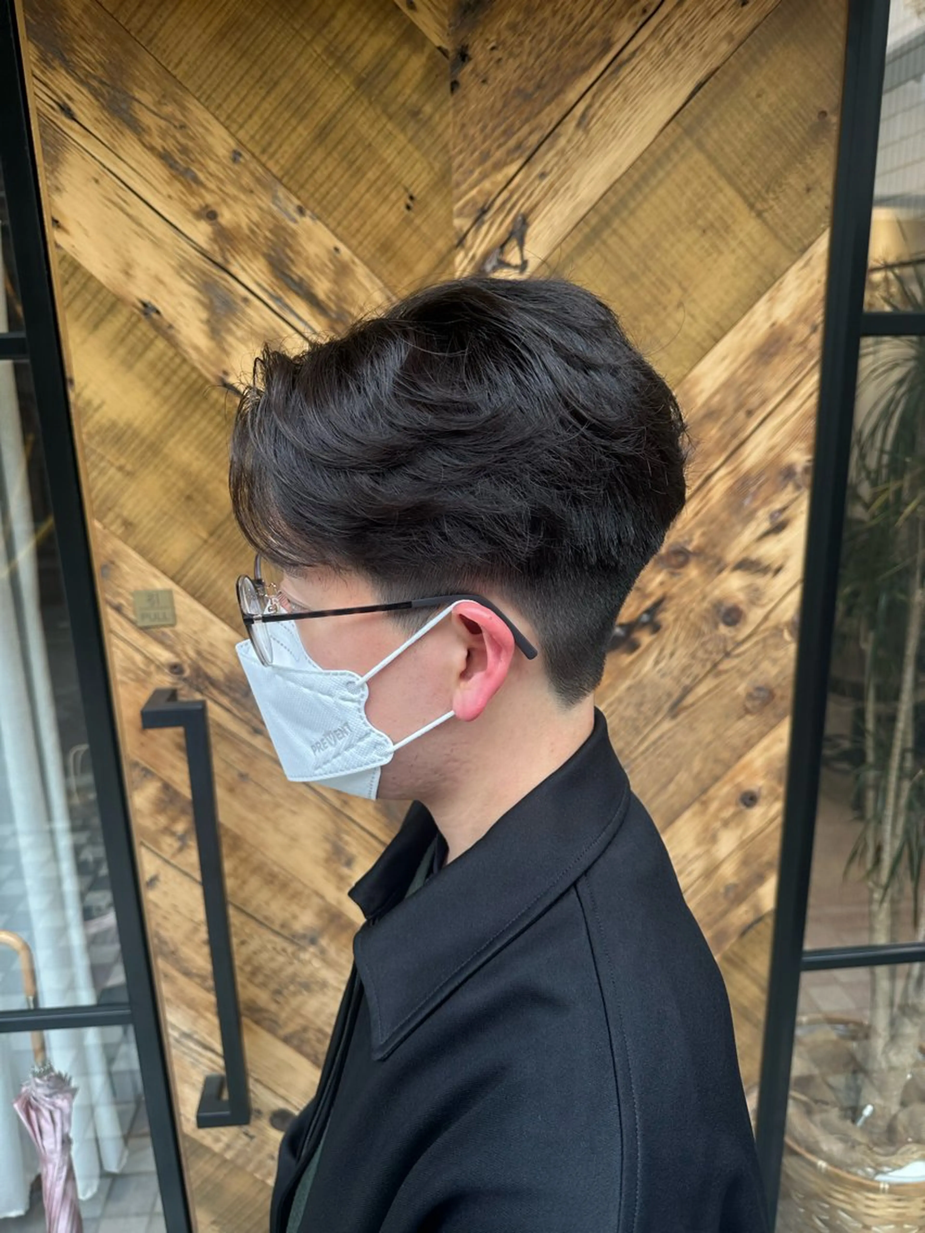 メンズ フェードカット メンズパーマ カット パーマ 【gemini店長】 メンズ特化中野稜平のヘアスタイル