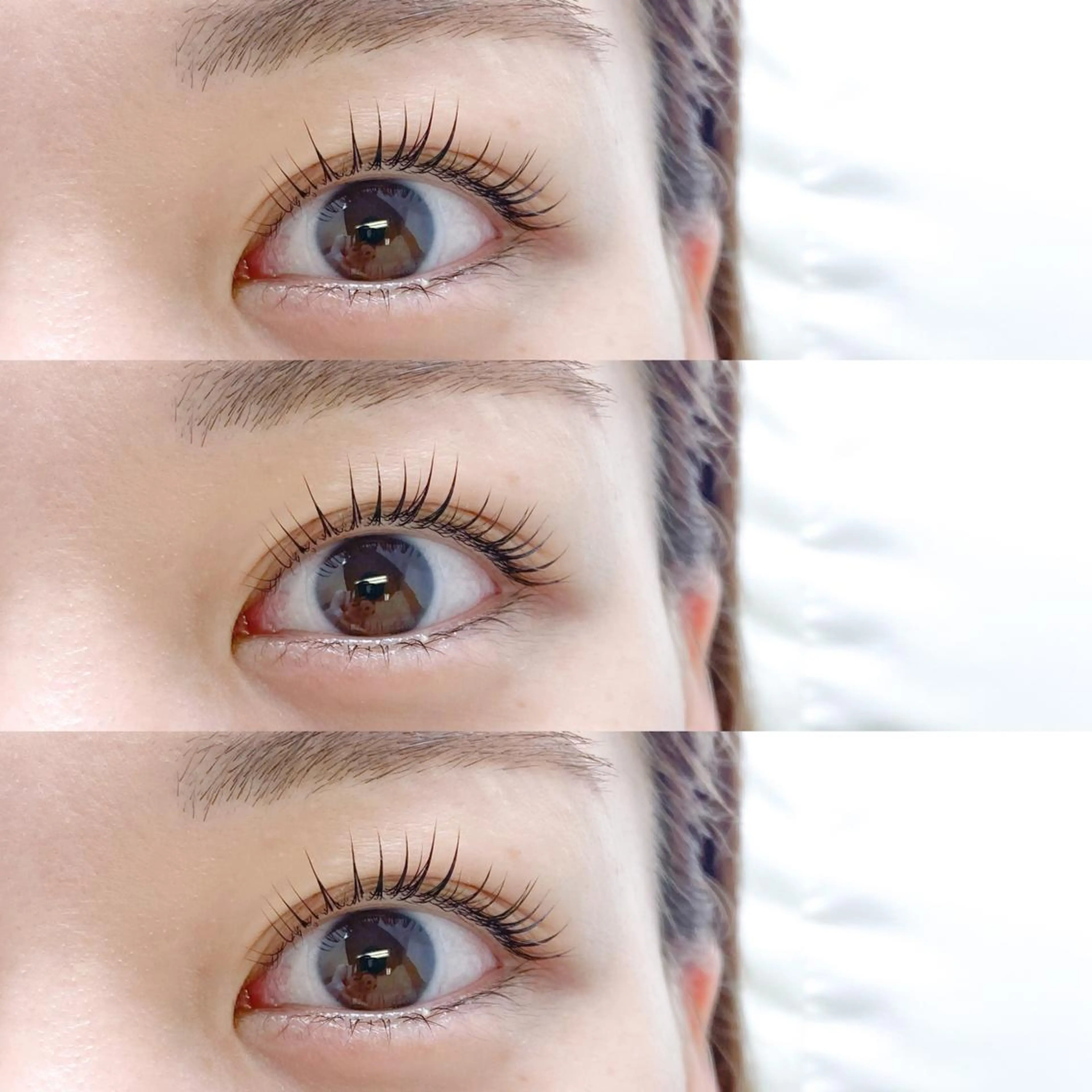 マツエク・マツパ パリジェンヌラッシュリフト マツパ une 石橋阪大前・ 箕面・池田・蛍池のマツエク・マツパデザイン