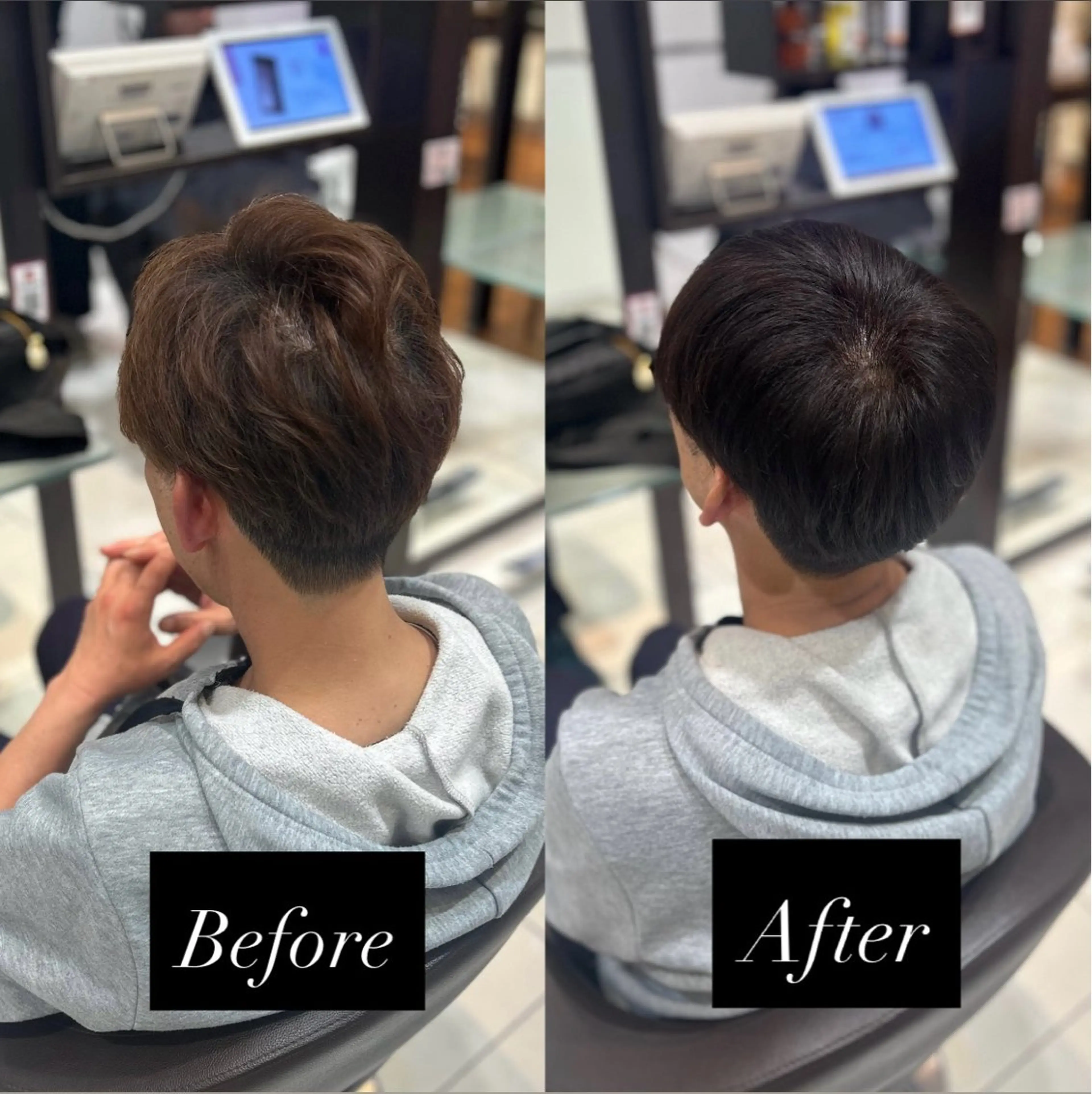 メンズ ヘアカラー ☀️柏木 ほのか☀️のヘアスタイル