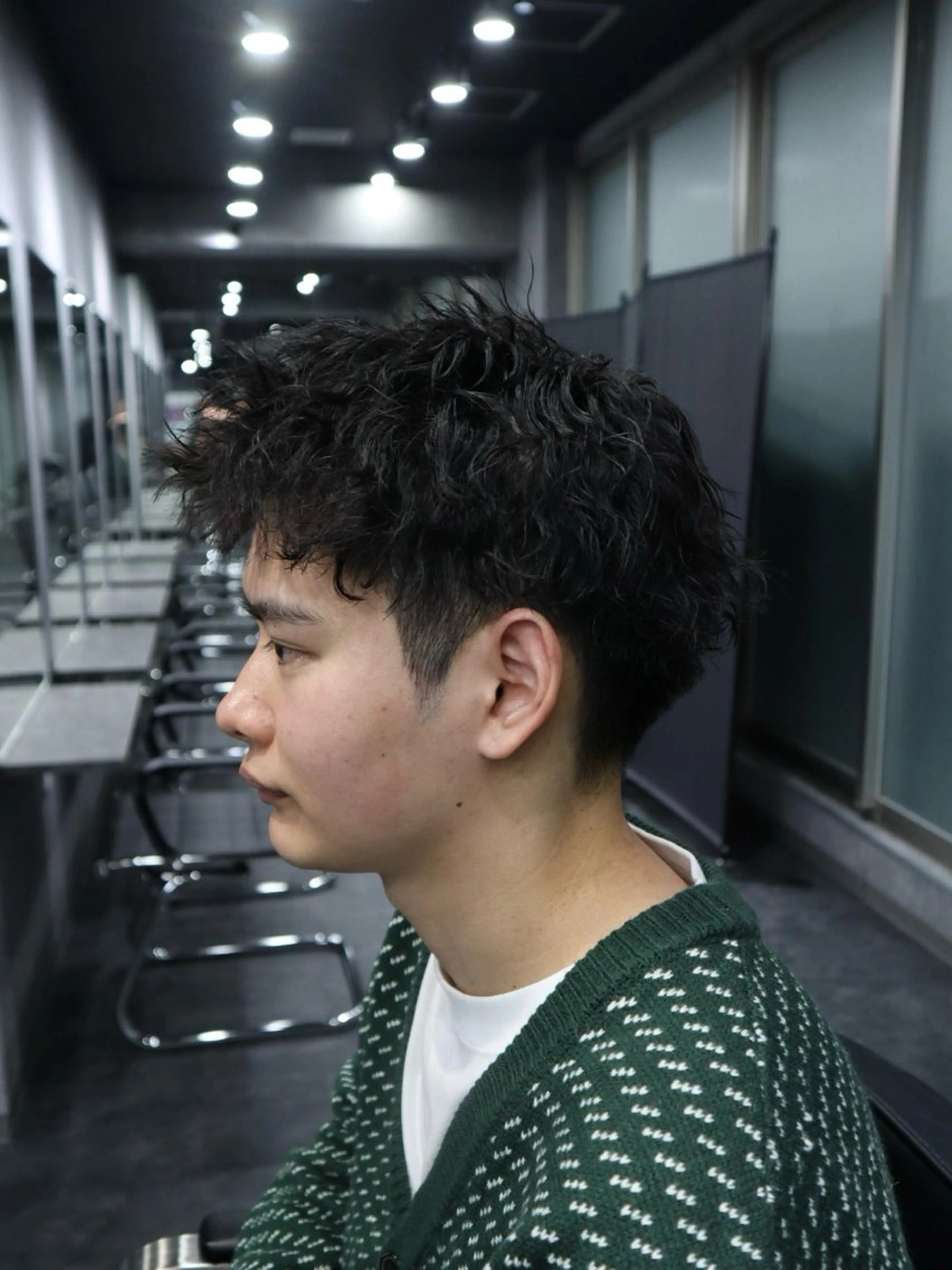 パーマ メンズ フェザーパーマ メンズハイトーン メンズパーマ シャドーパーマ ツイストスパイラルパーマ カット パーマ 🔥メンズ専門🔥 ✂️加瀬澤駿✂️のヘアスタイル