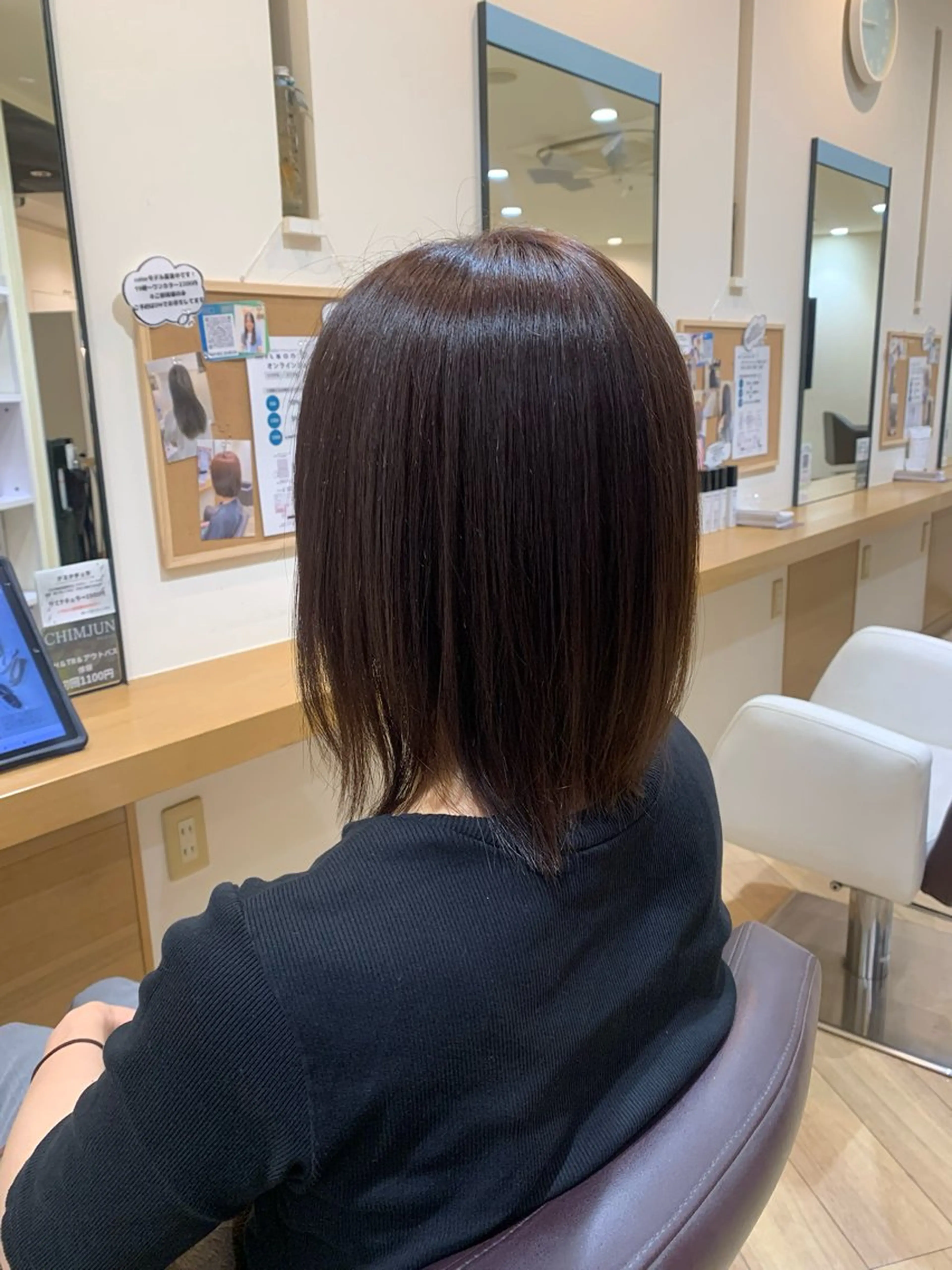 カラー ブラウンカラー くすみブラウン ヘアカラー 🫧透明感 カラー/ うる艶髪/🎀みずきのヘアスタイル