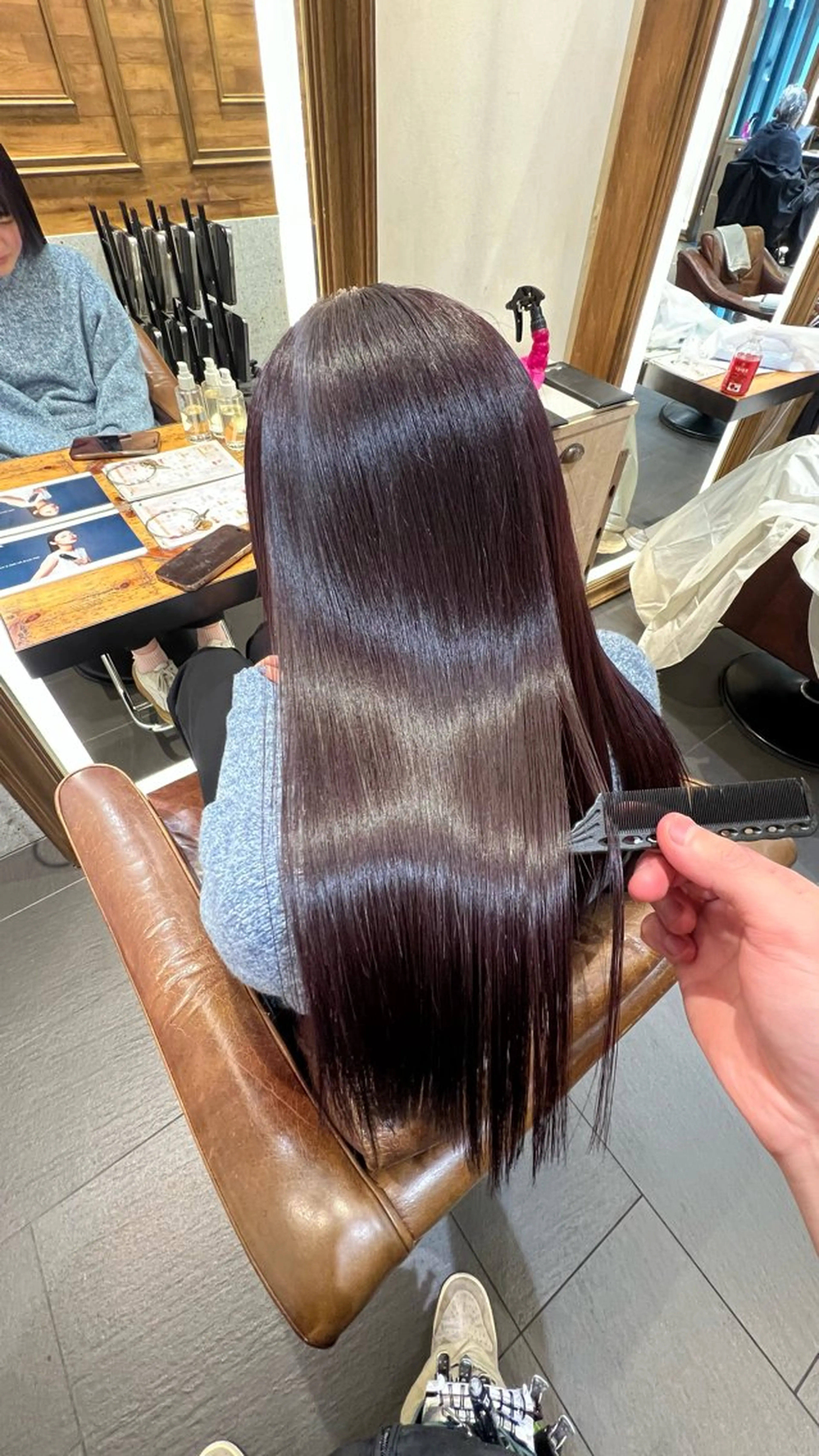 【💧最強うる艶髪💧】🧊水素シナジートリートメント🧊の写真