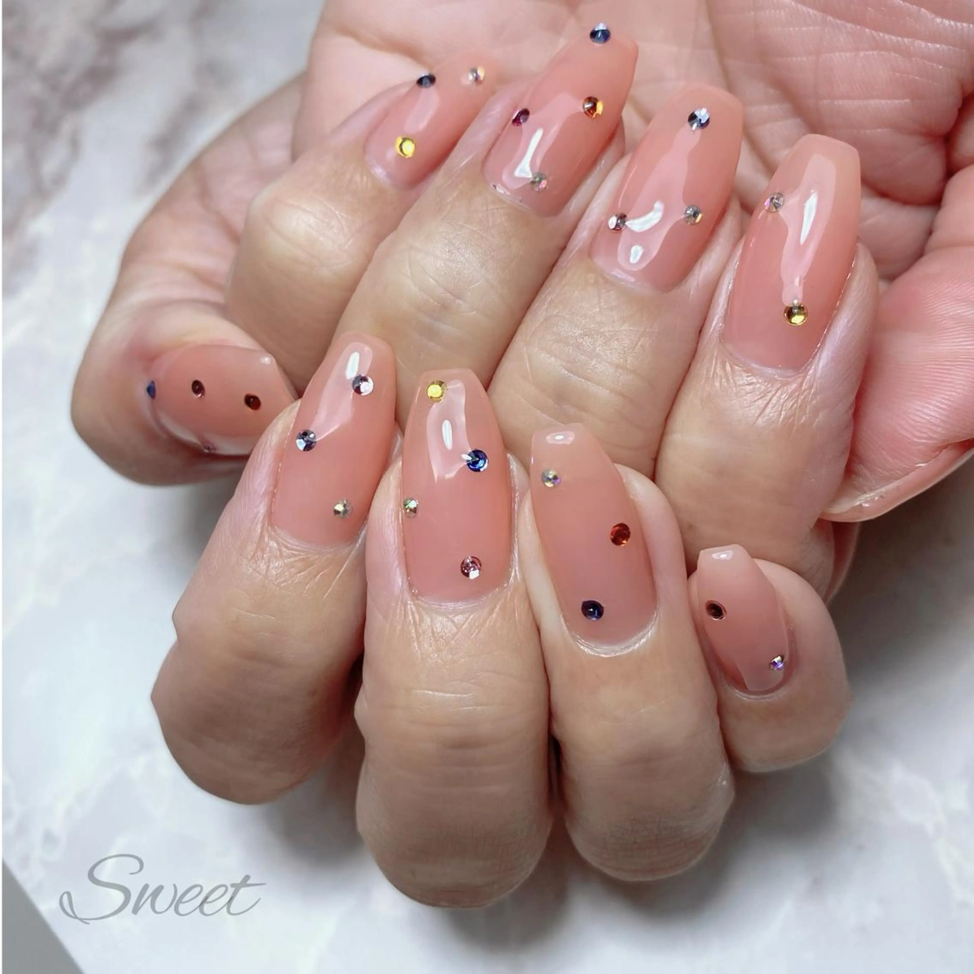 ネイル sweet 仲野陽子のネイルデザイン