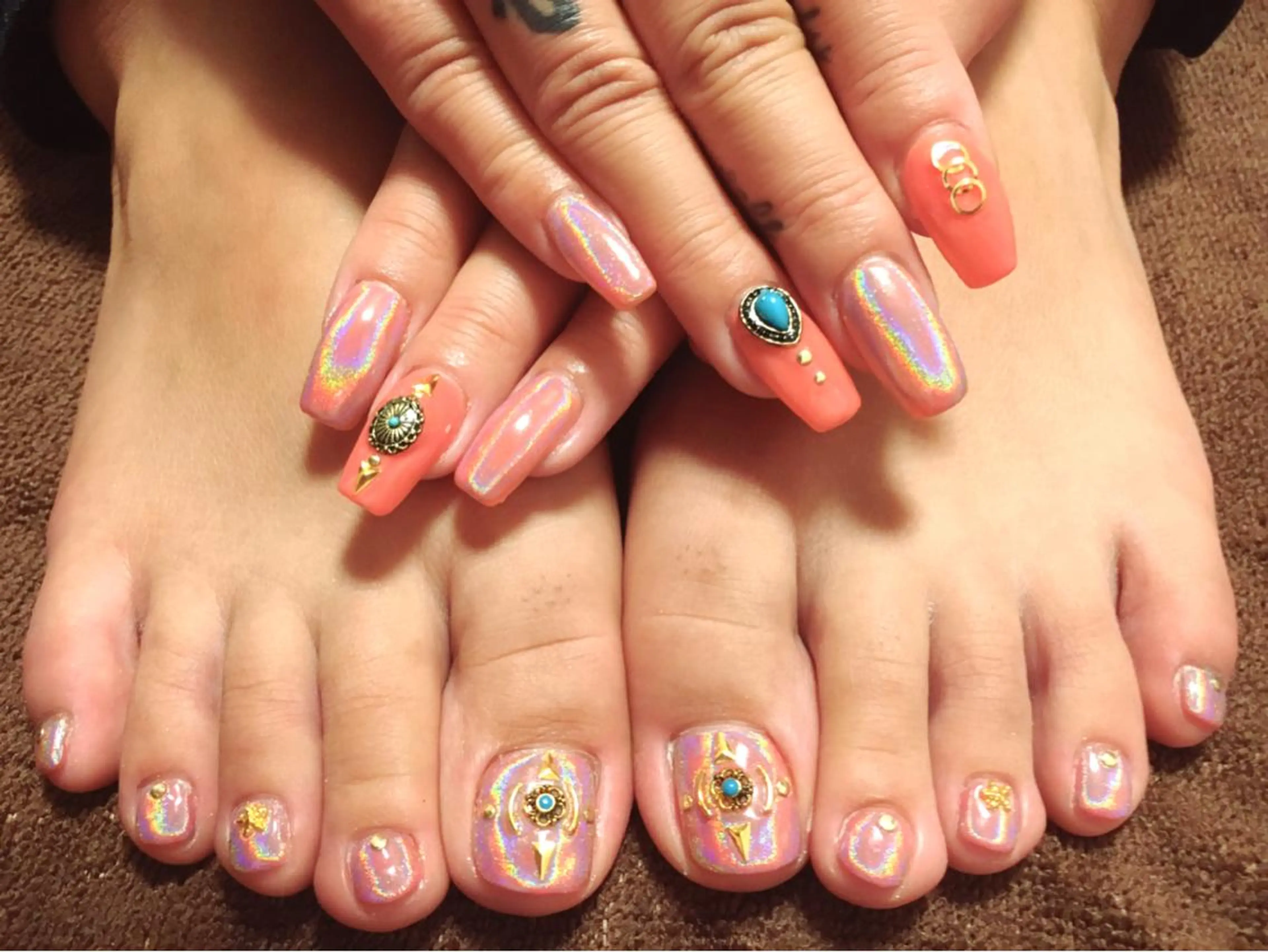 ネイル フットネイル ジェルネイル スカルプネイル nailsalon sugarr所属・nailist cocoのネイルデザイン