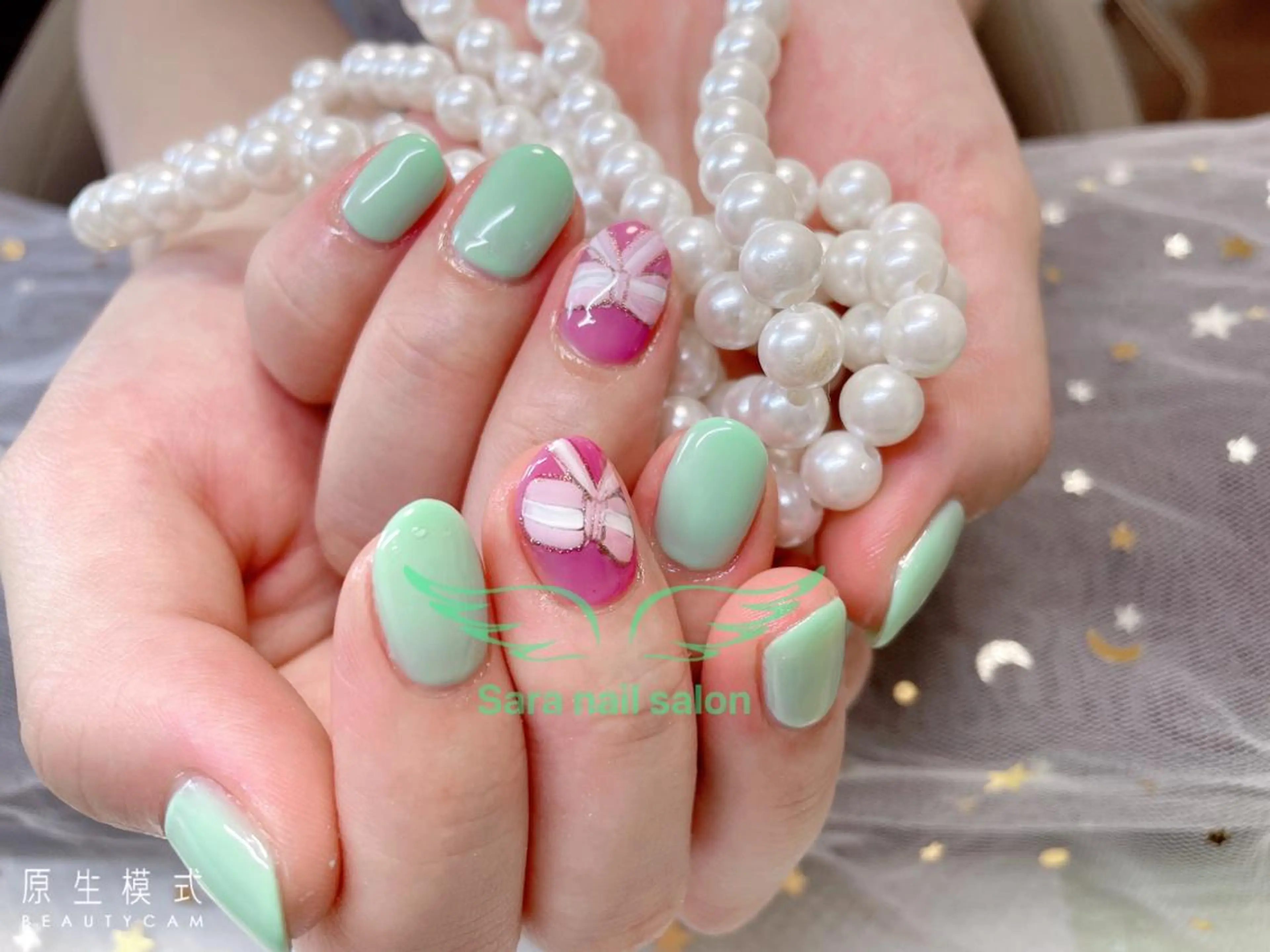 ネイル ハンドネイル ハンドケア 小岩 Saraのネイルデザイン
