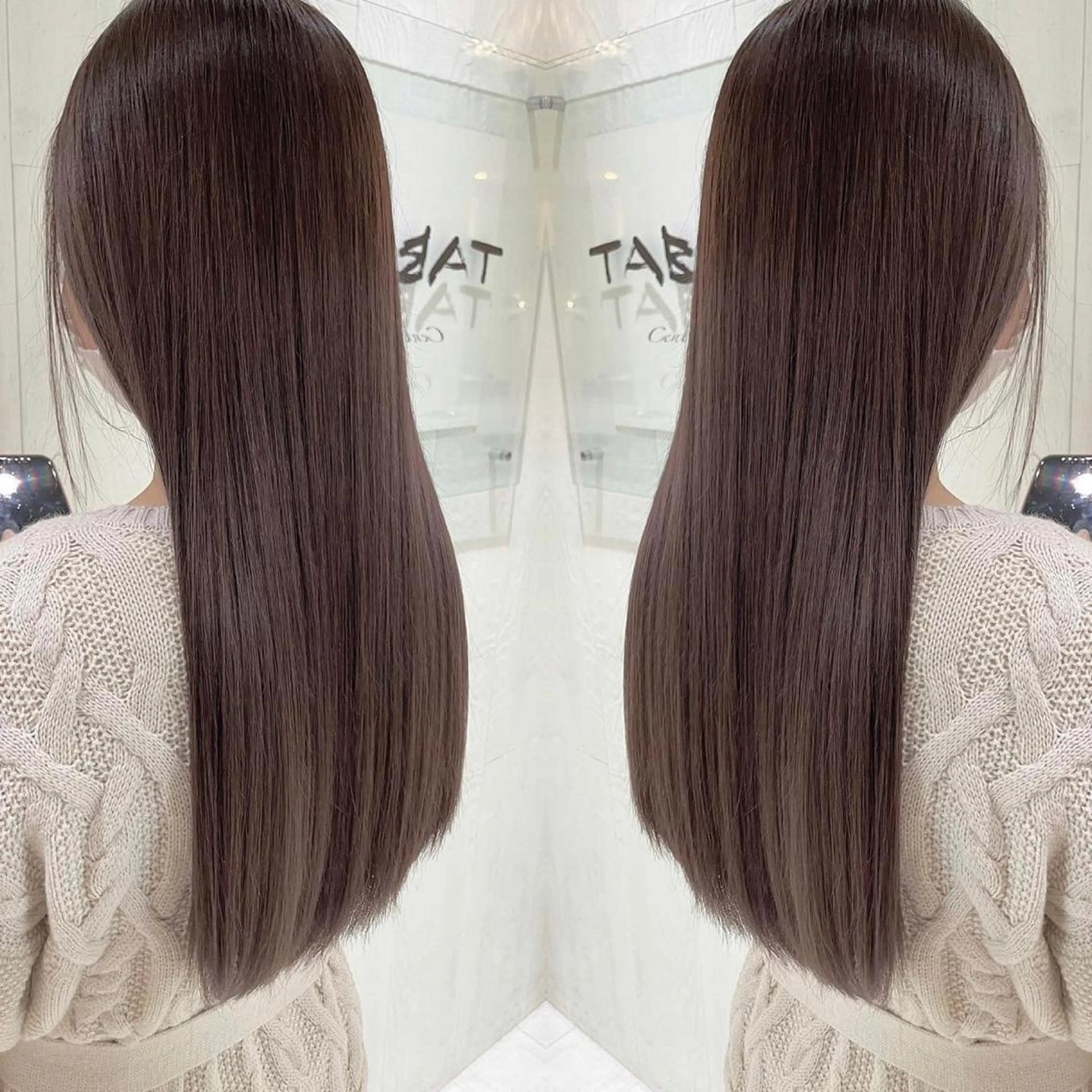 ロング カラー アッシュ 透明感カラー 外国人風カラー レイヤーカット トリートメント カット ヘアカラー トリートメント 河合秀明/ショート /ボブ/レイヤーのヘアスタイル