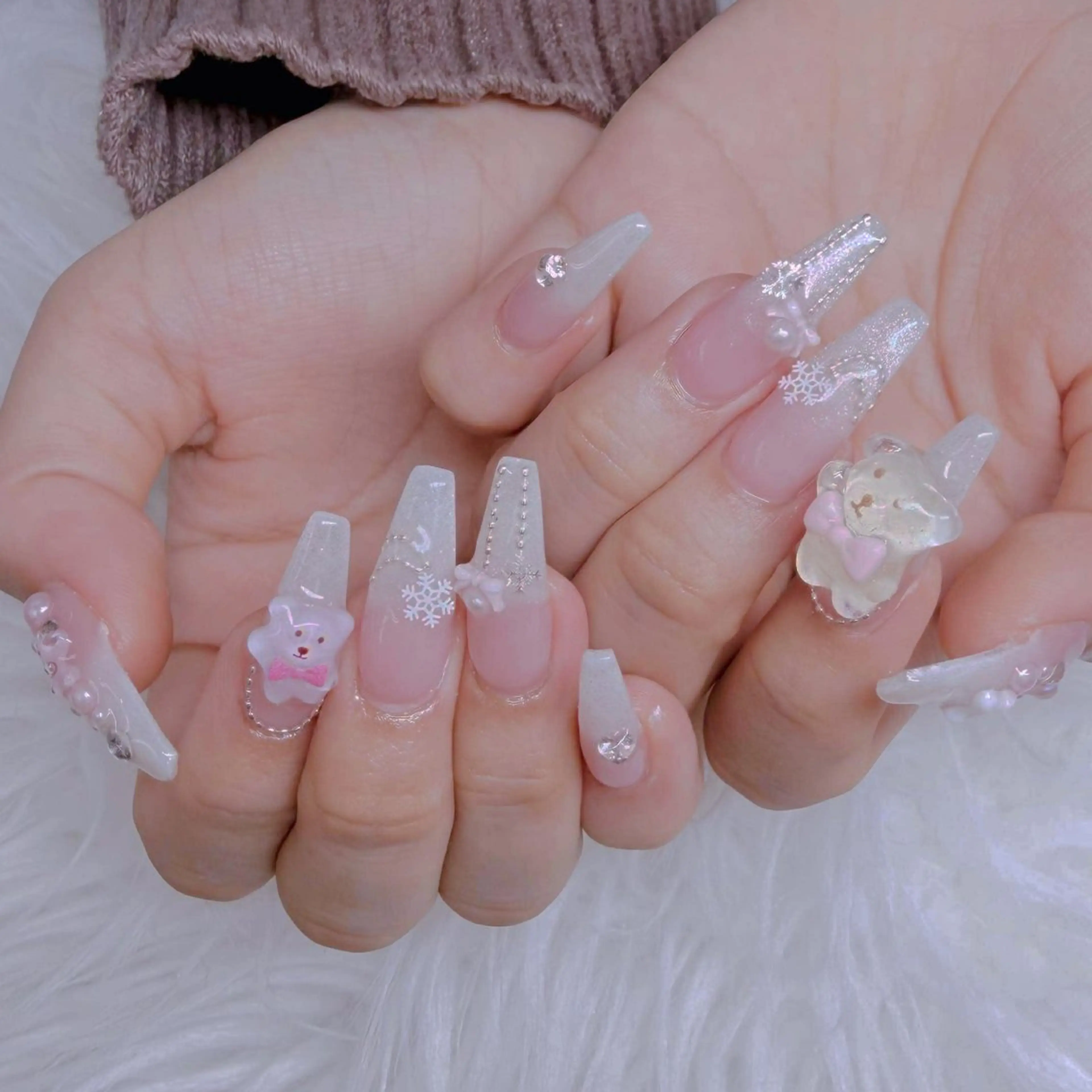 ネイル ゴテゴテ ネイルのネイルデザイン