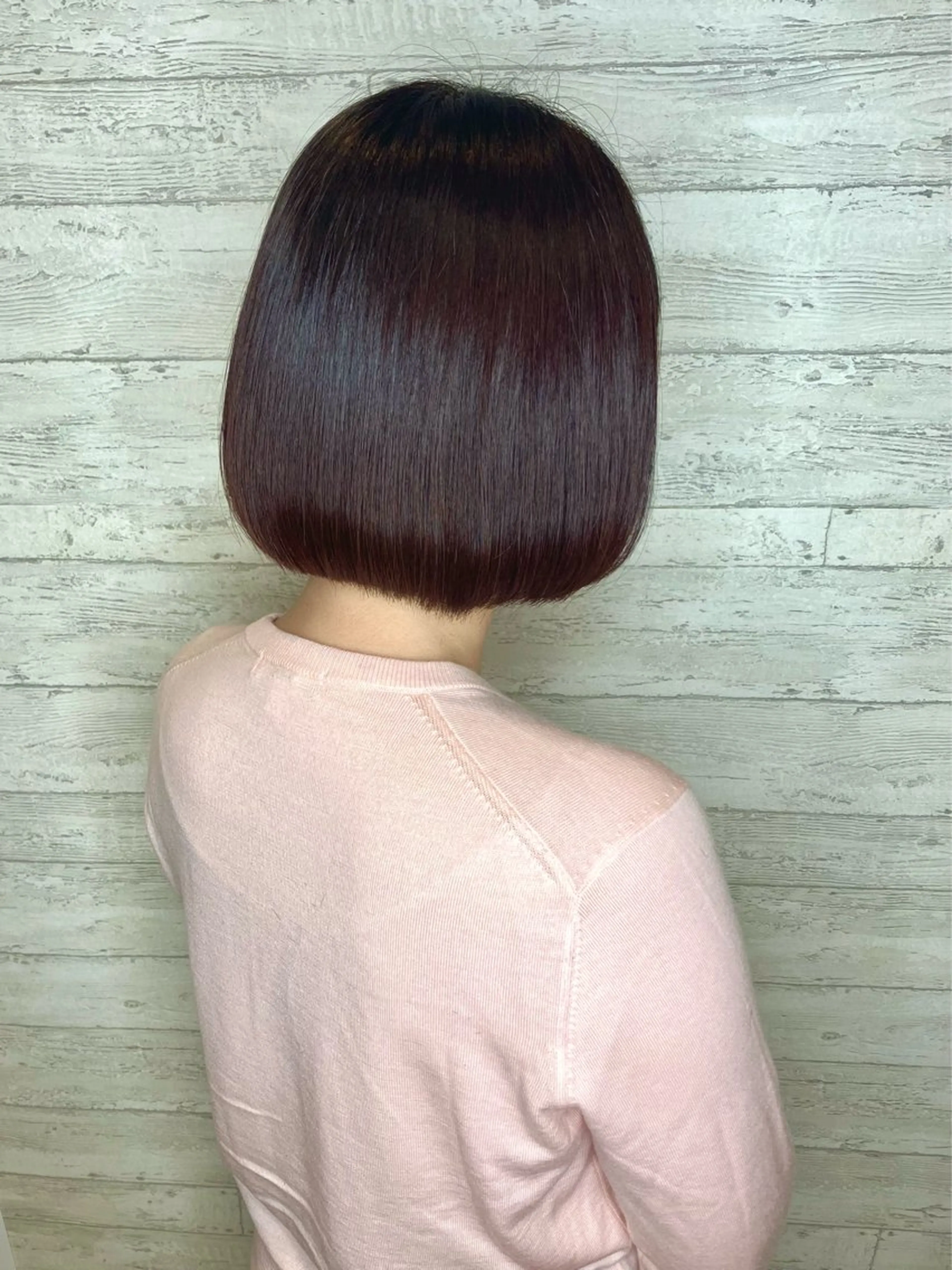 カラー ブラウンカラー ピンクカラー 小池 穂果/ 府中のヘアスタイル