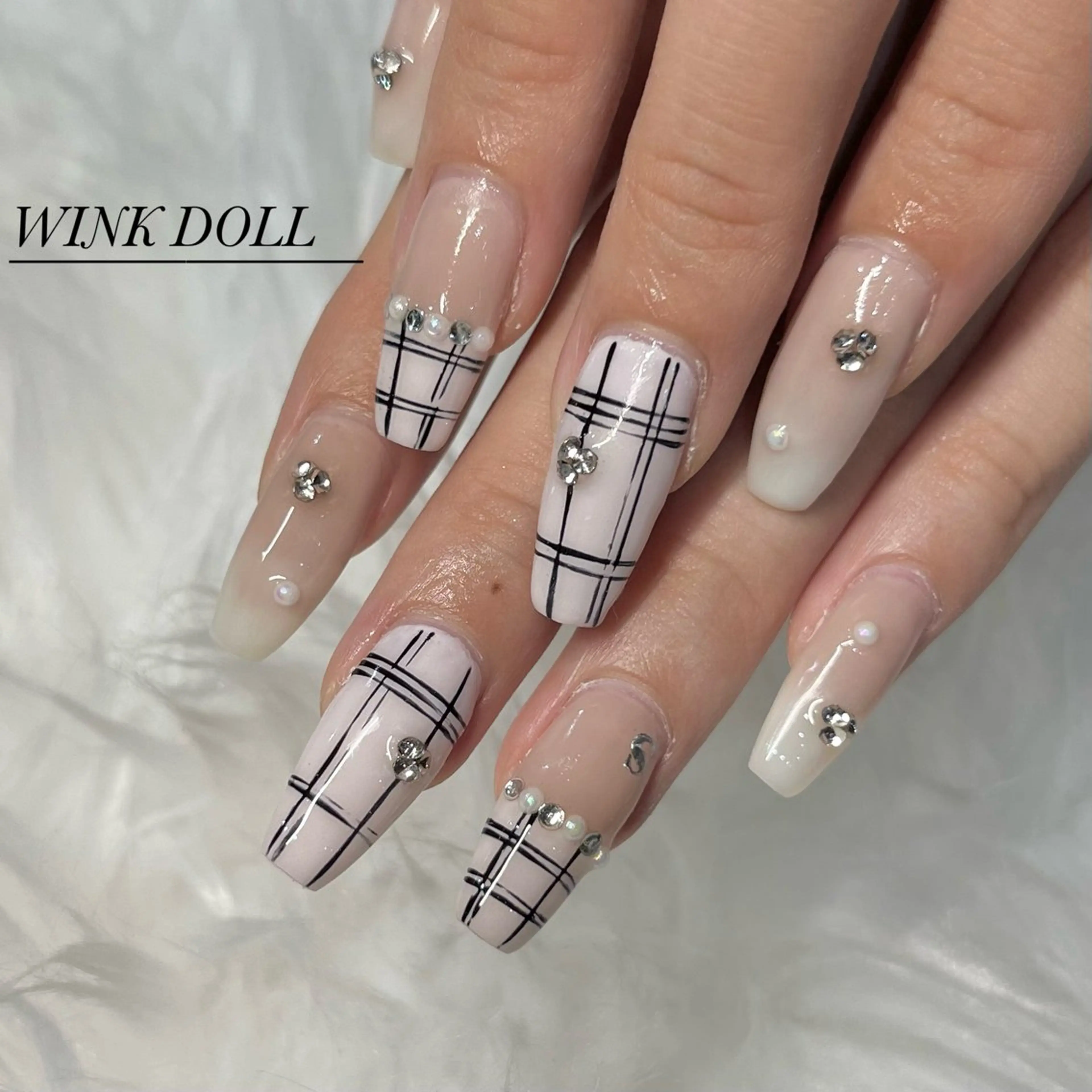 ネイル 持ち込み WINK DOLL 🌹MARIのネイルデザイン