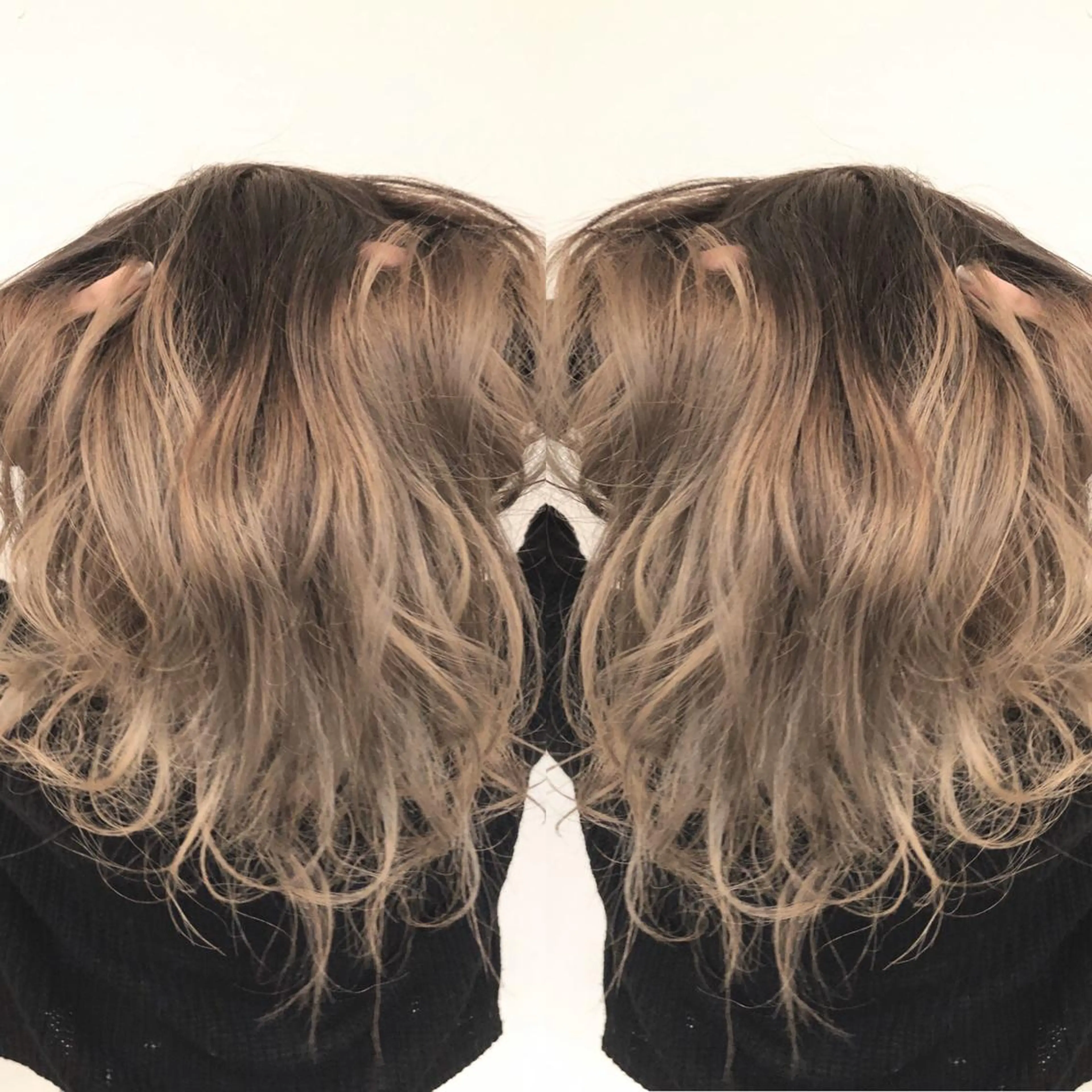 セミロング カラー ヘアカラー Hair make VERDA所属・宮下 耕平のヘアスタイル